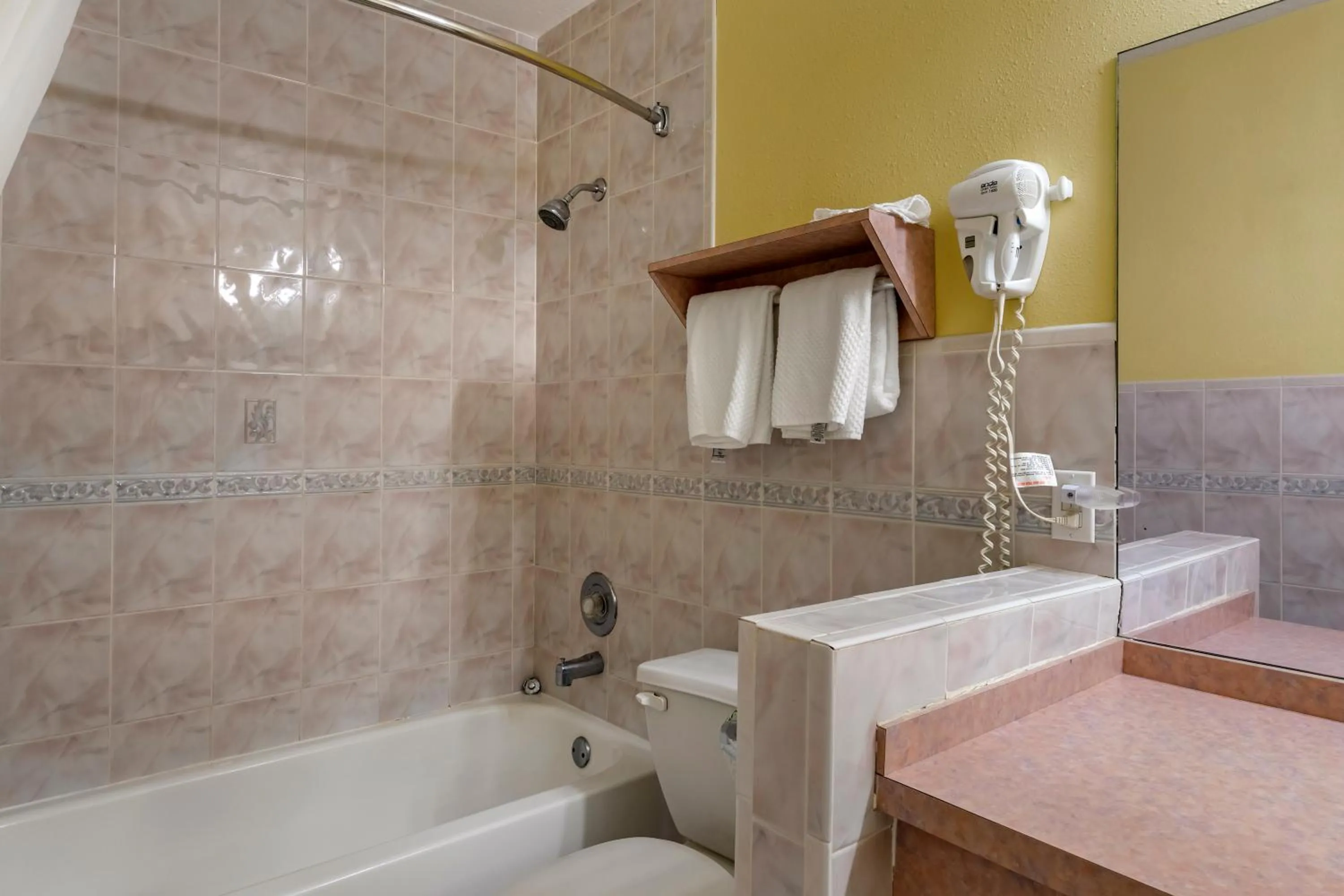 Bathroom in Rodeway Inn Central Clearwater Beach