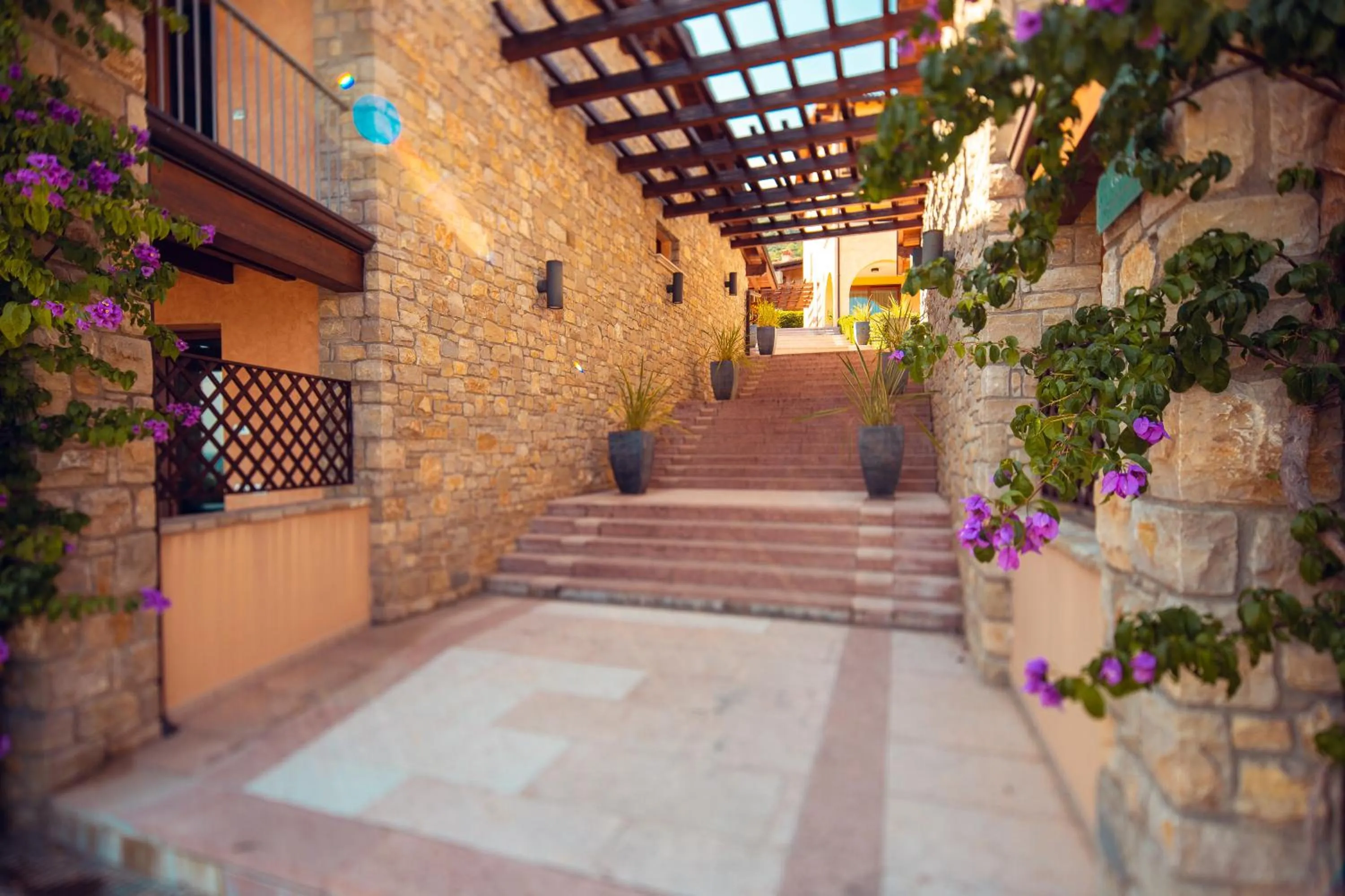 Facade/entrance in Domina Borgo degli Ulivi - Garda Lake