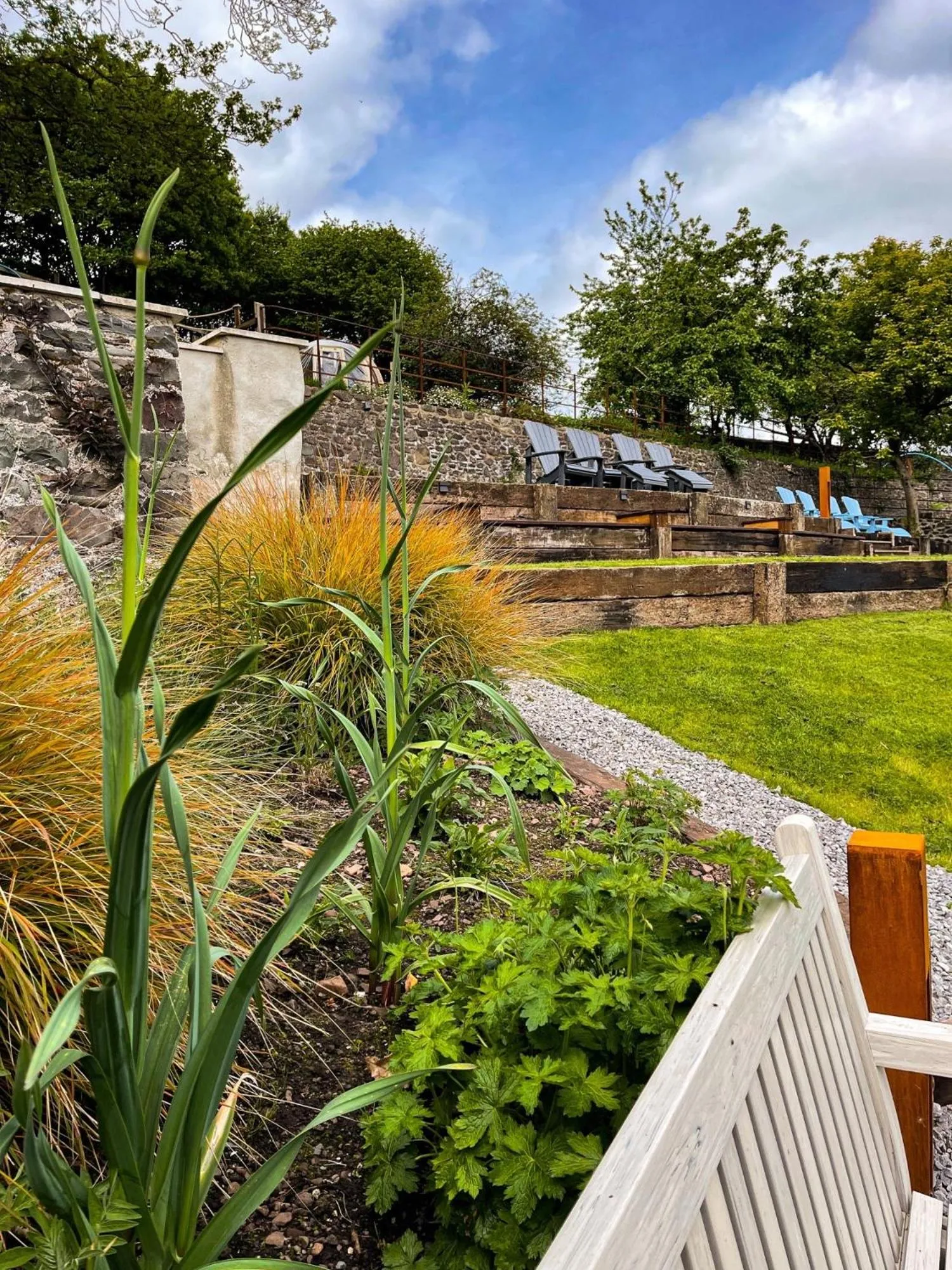 Garden in The Porlock Weir Hotel