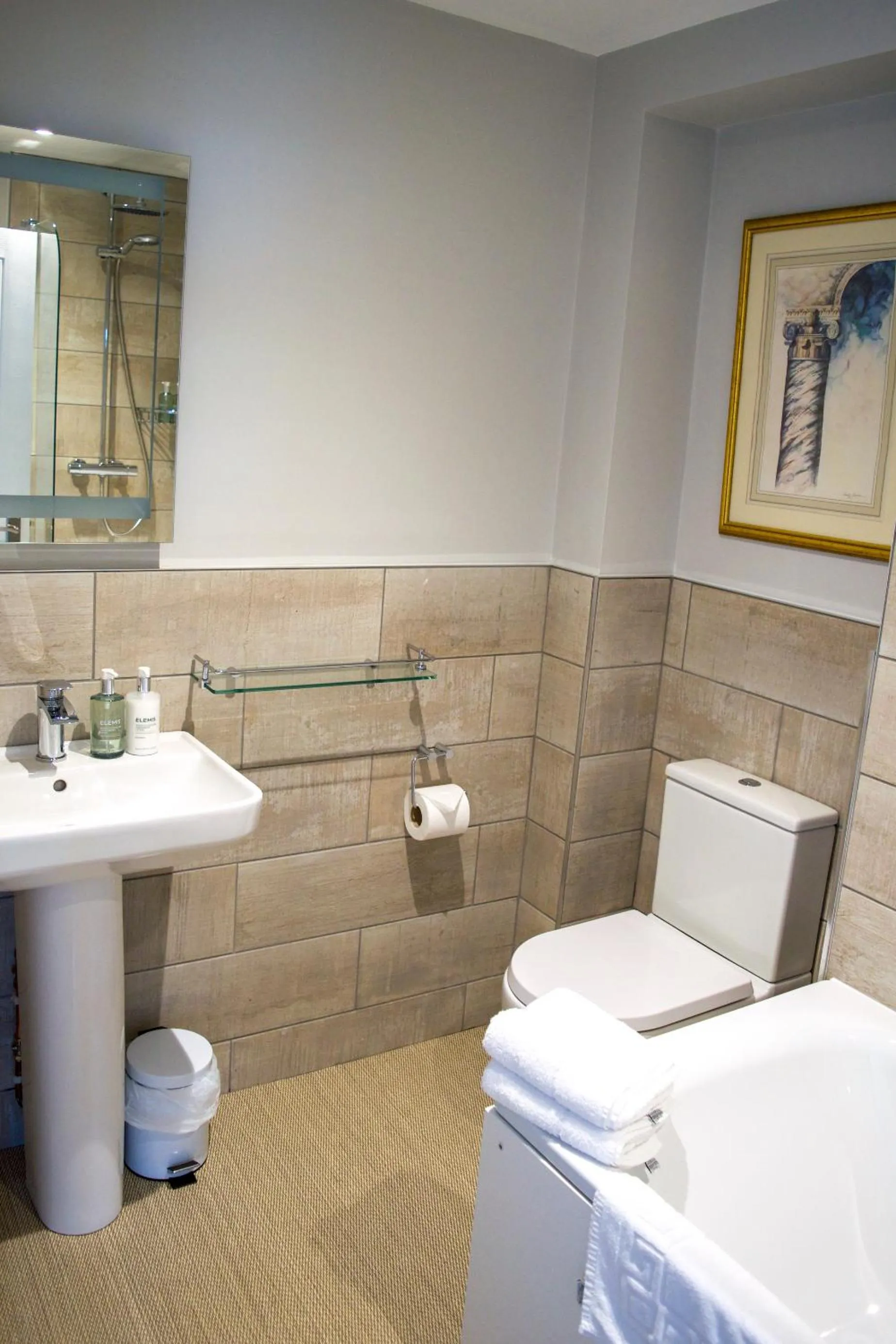 Bathroom in The Porlock Weir Hotel