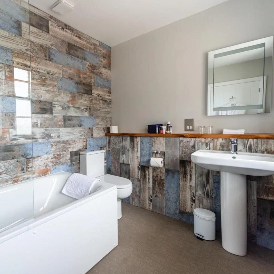 Bathroom in The Porlock Weir Hotel