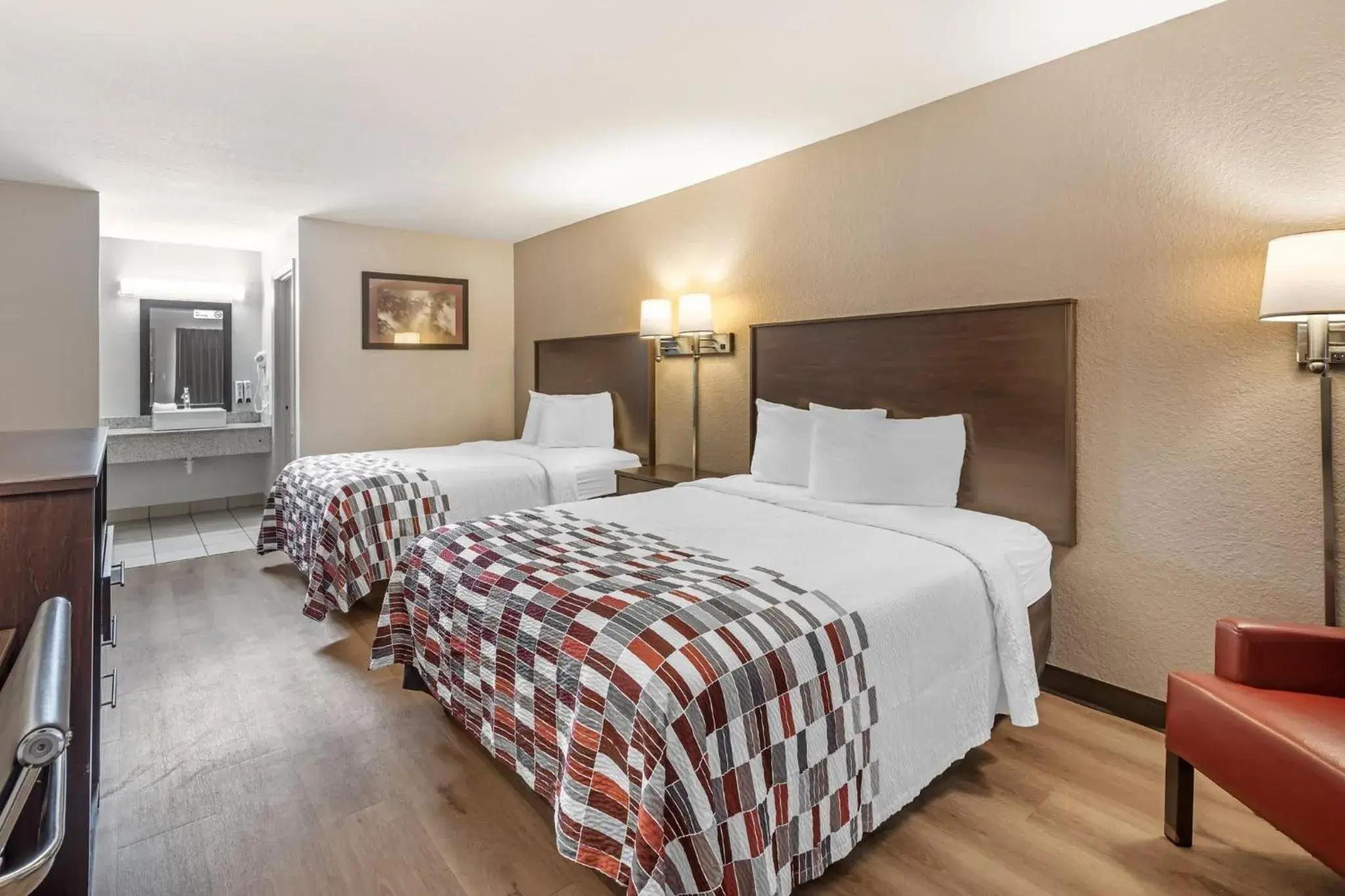 Deluxe Room with Two Double Beds Disability Access Non-Smoking in Red Roof Inn Ft Pierce Deluxe Room with Two Double Beds Disability Access Non-Smoking in Red Roof Inn Ft Pierce