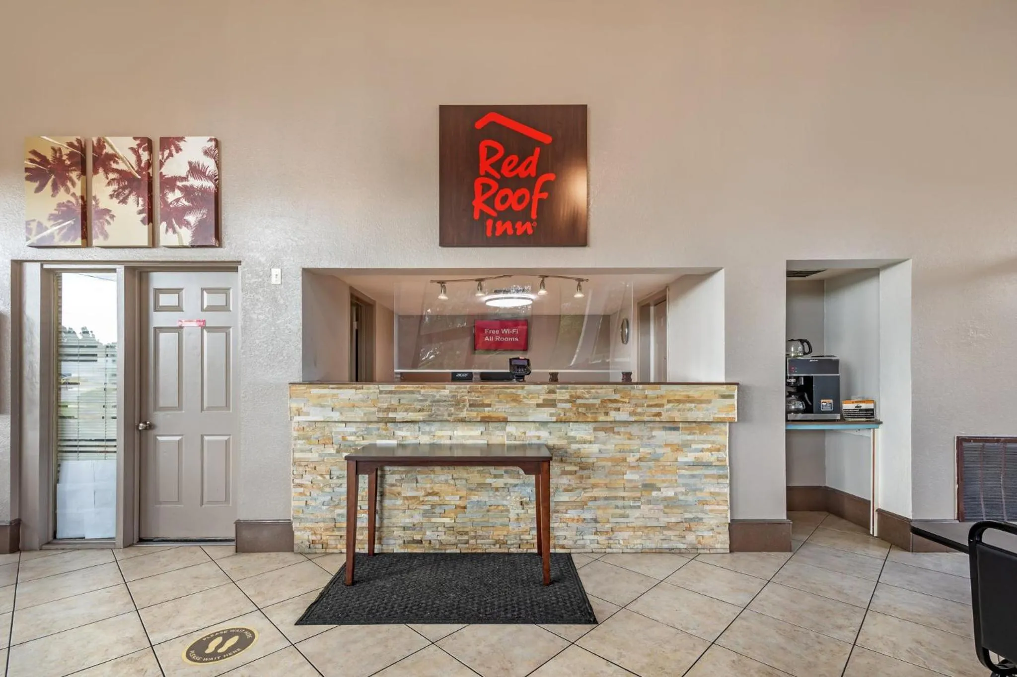 Lobby or reception in Red Roof Inn Ft Pierce