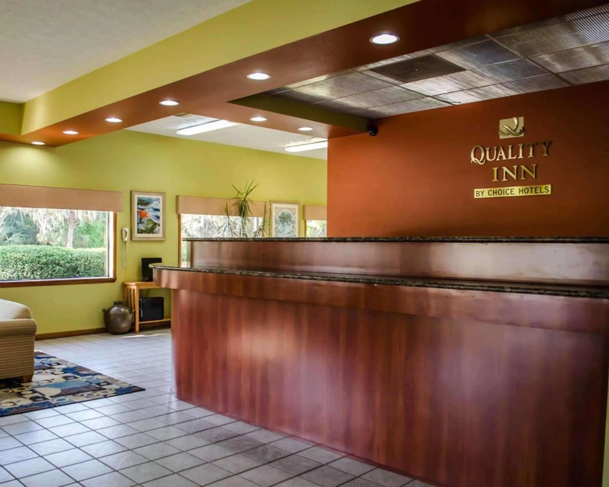 Lobby or reception in Quality Inn Crystal River