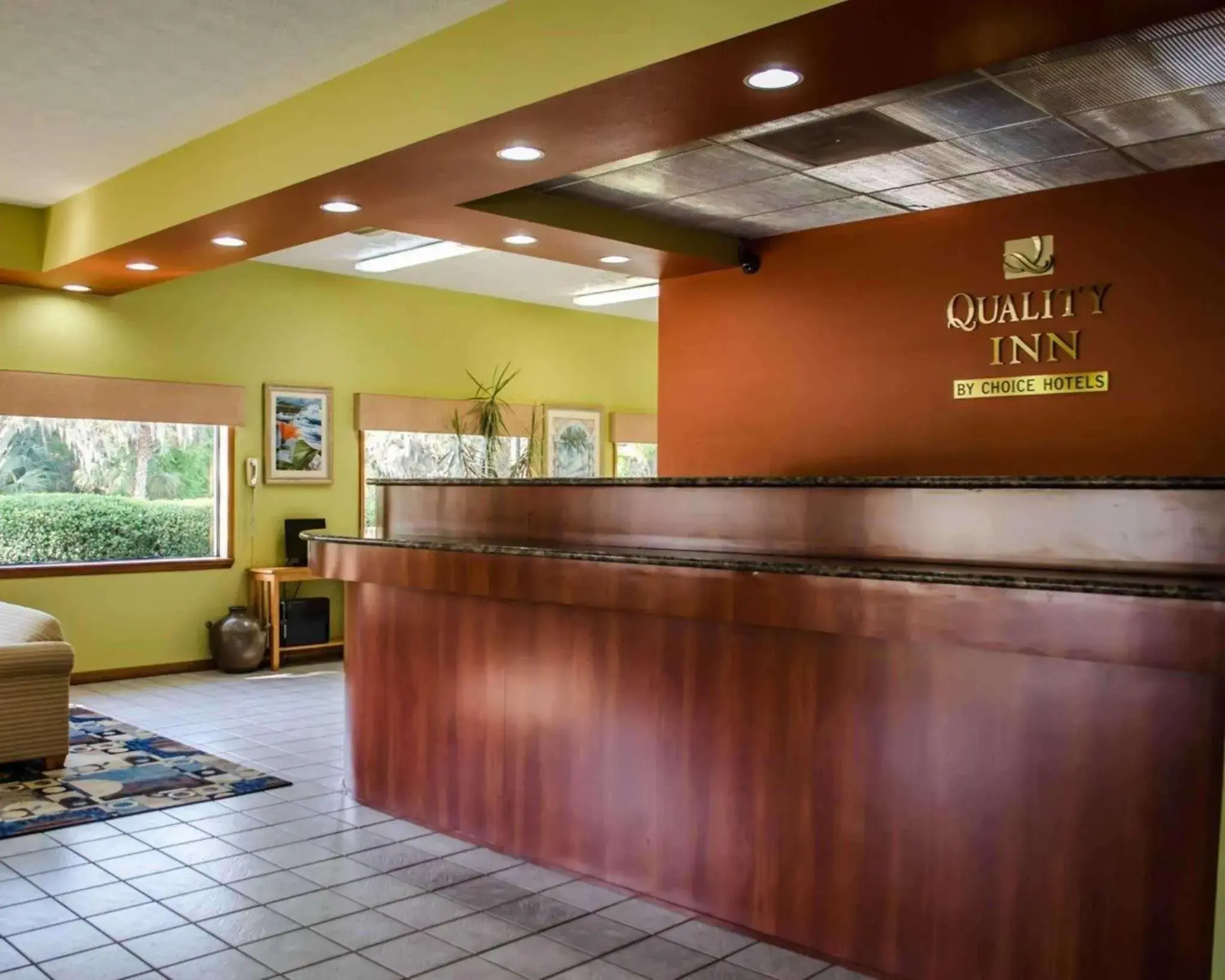 Lobby or reception in Quality Inn Crystal River Lobby or reception in Quality Inn Crystal River