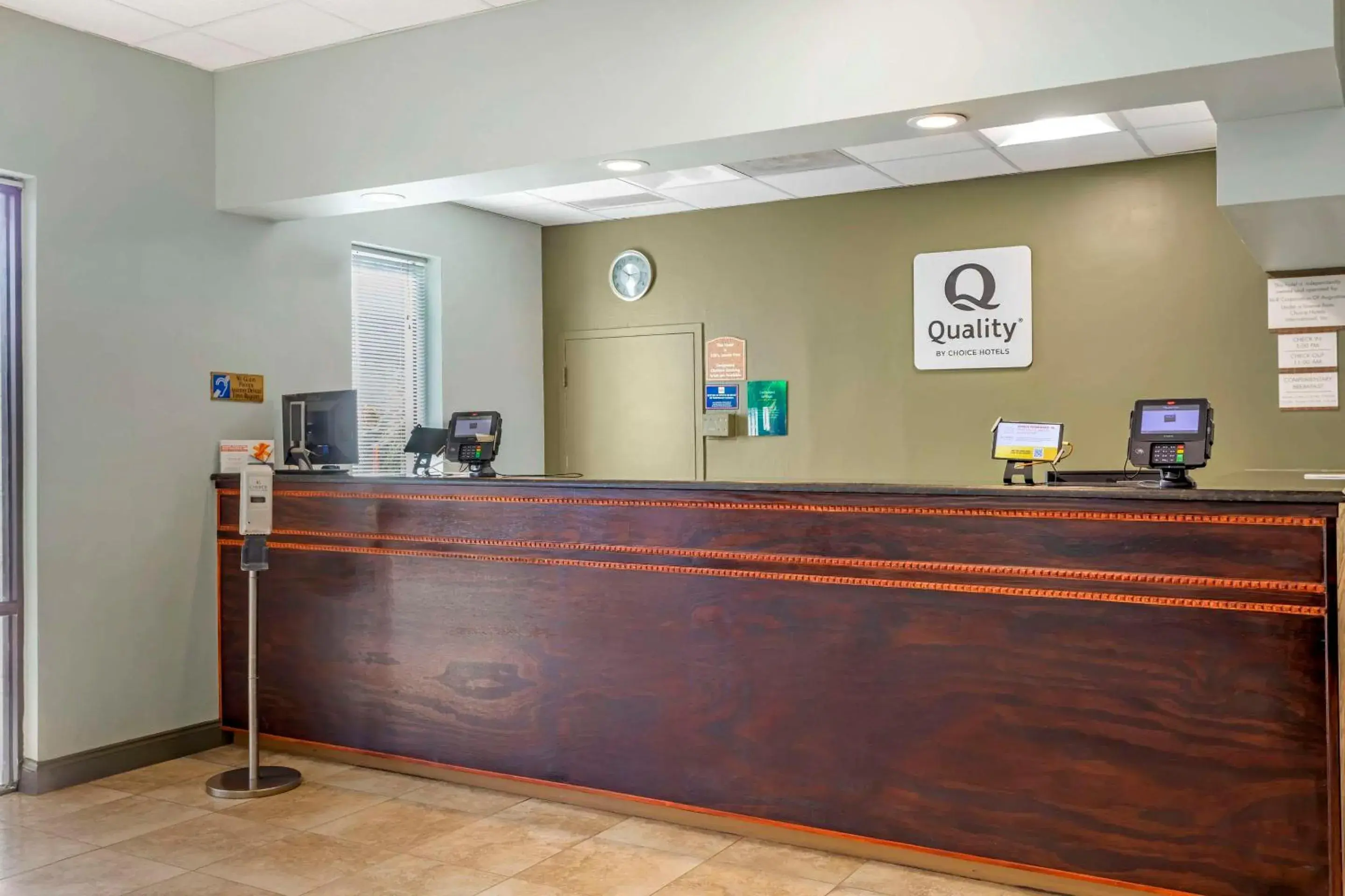 Lobby or reception in Quality Inn & Suites St Augustine Beach Area Lobby or reception in Quality Inn & Suites St Augustine Beach Area