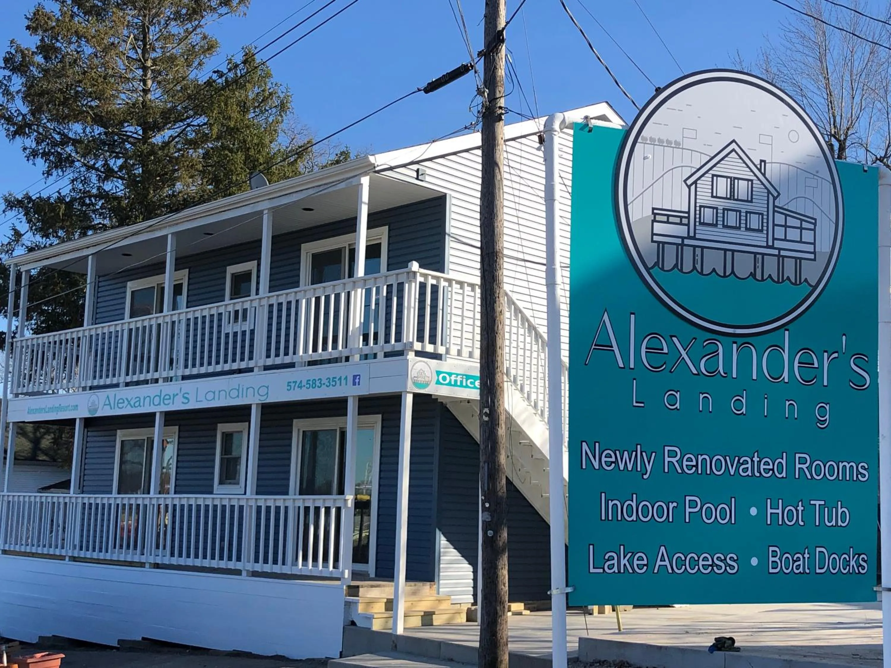 Property building in Alexander's Landing