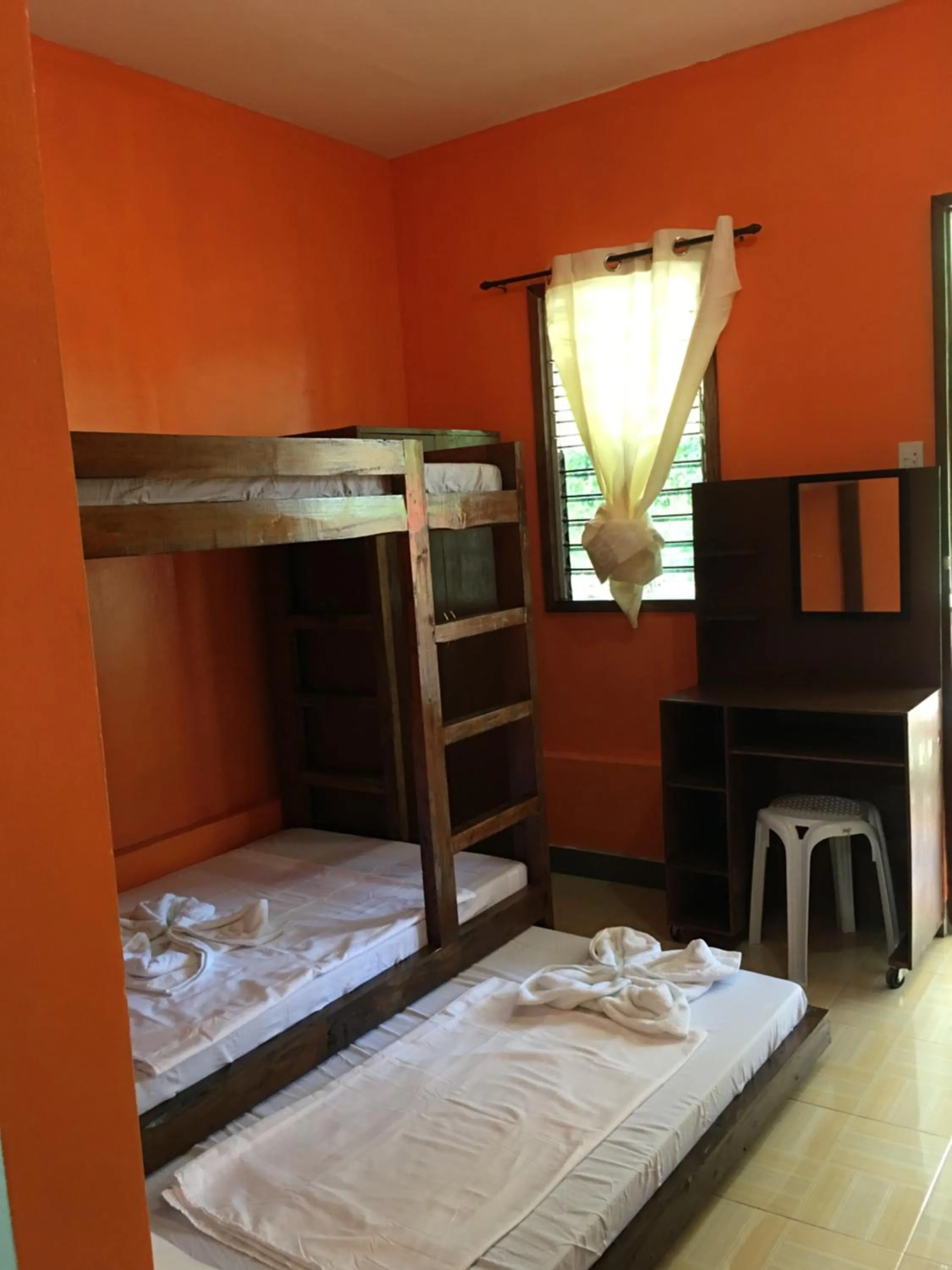 Bed in Panglao Rainbow Inn