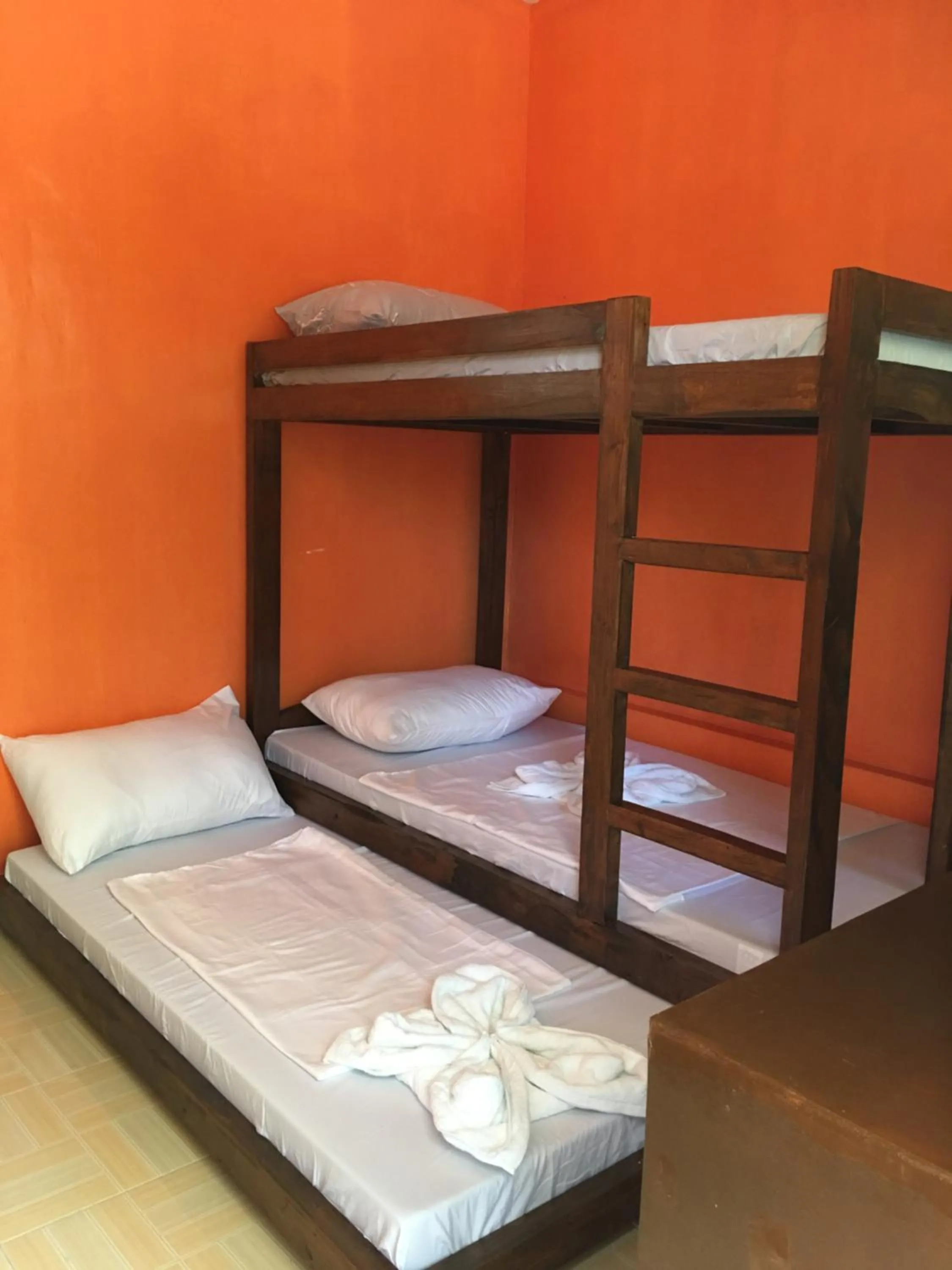 Bed in Panglao Rainbow Inn