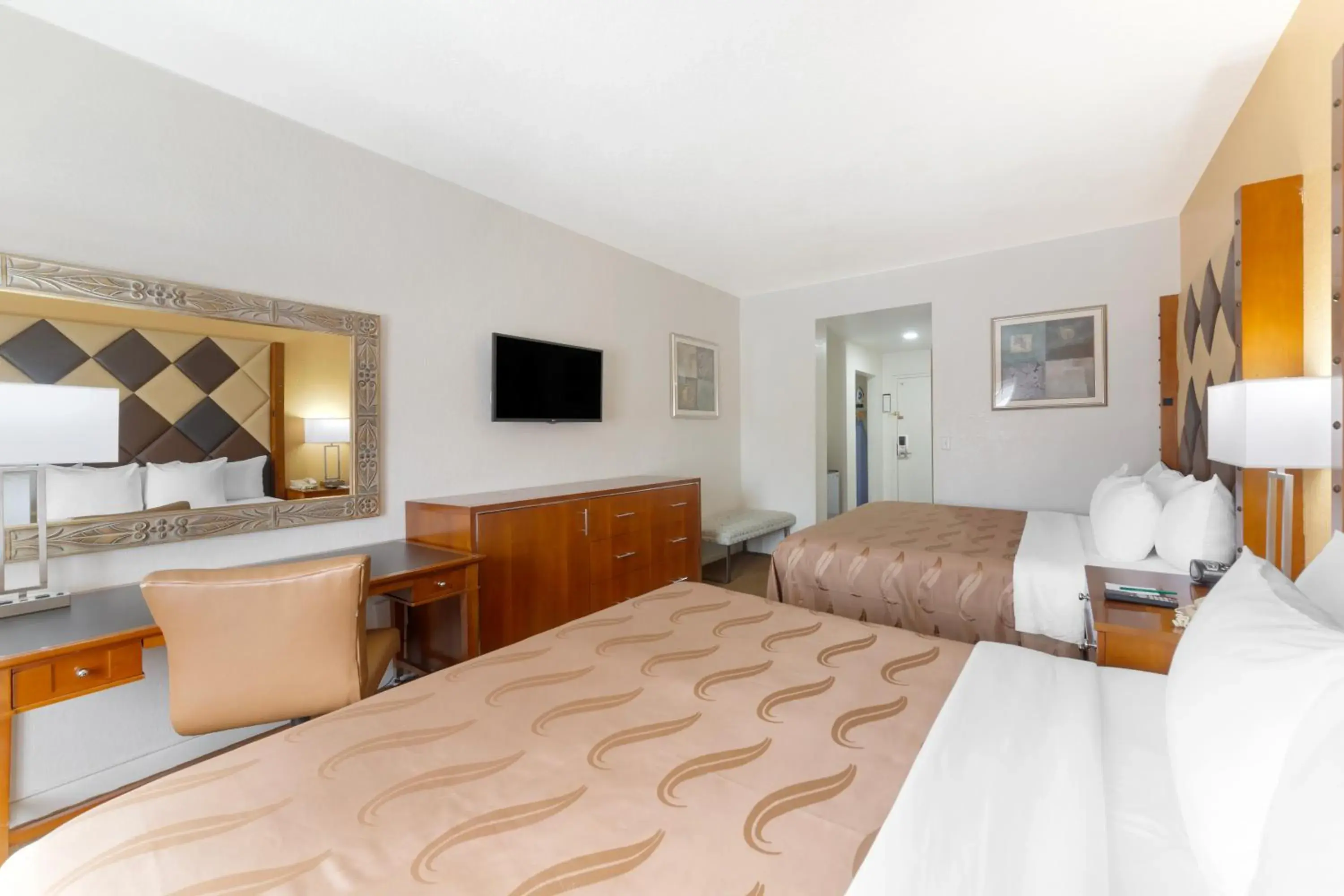 King Room with Two King Beds - Non-Smoking - Interior Hall in Quality Inn Florida City - Gateway to the Keys King Room with Two King Beds - Non-Smoking - Interior Hall in Quality Inn Florida City - Gateway to the Keys