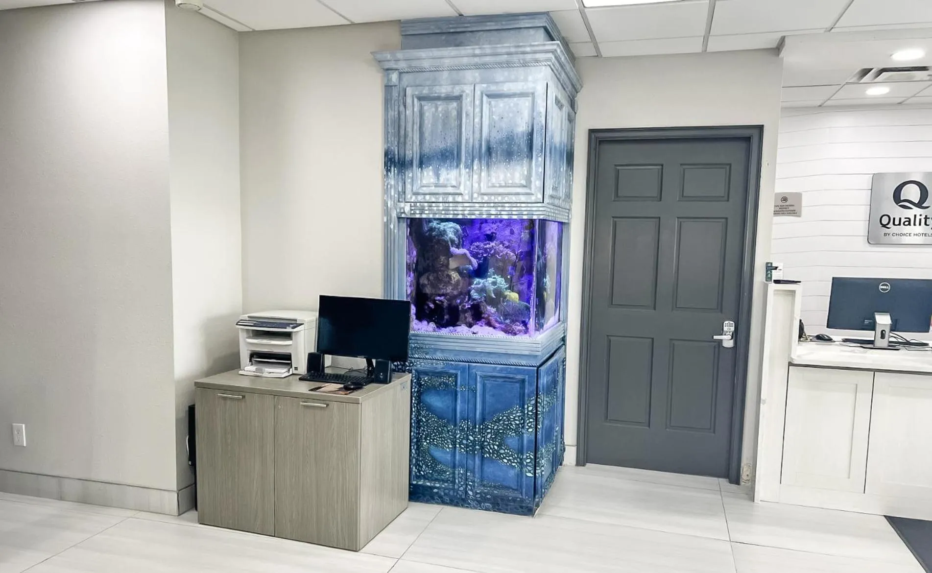 Lobby or reception in Quality Inn Tampa Airport - Cruise Port