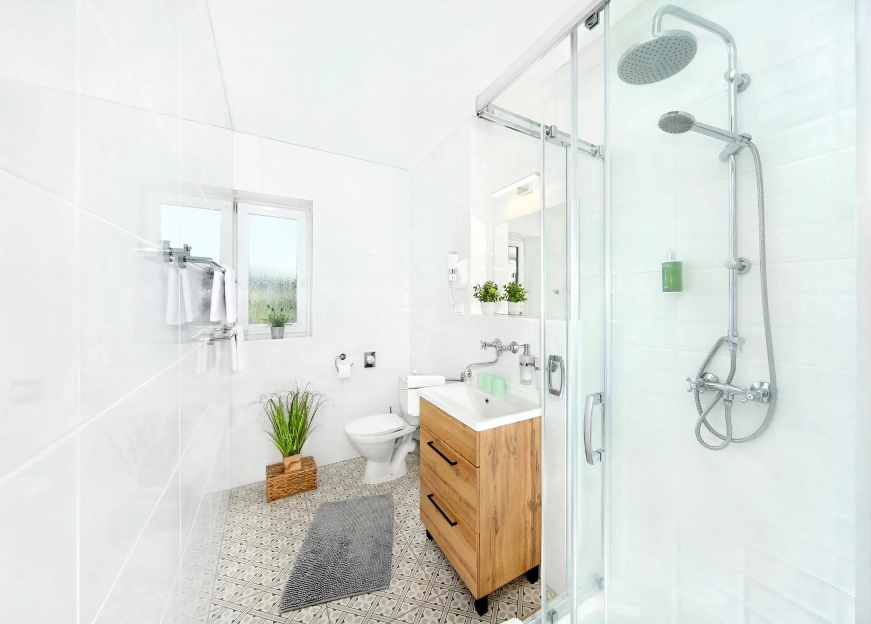 Shower in Hotel Lenka