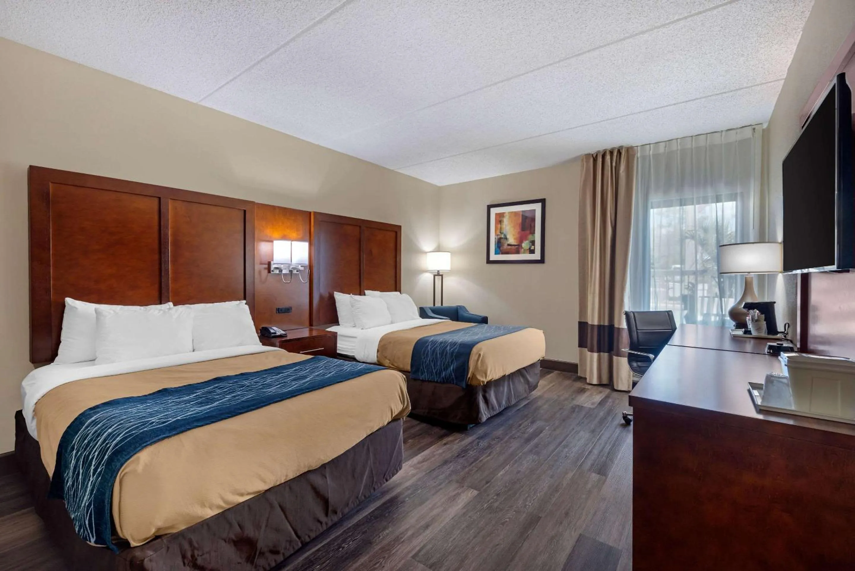 Bedroom, Bed in Comfort Inn Yulee - Fernandina Beach