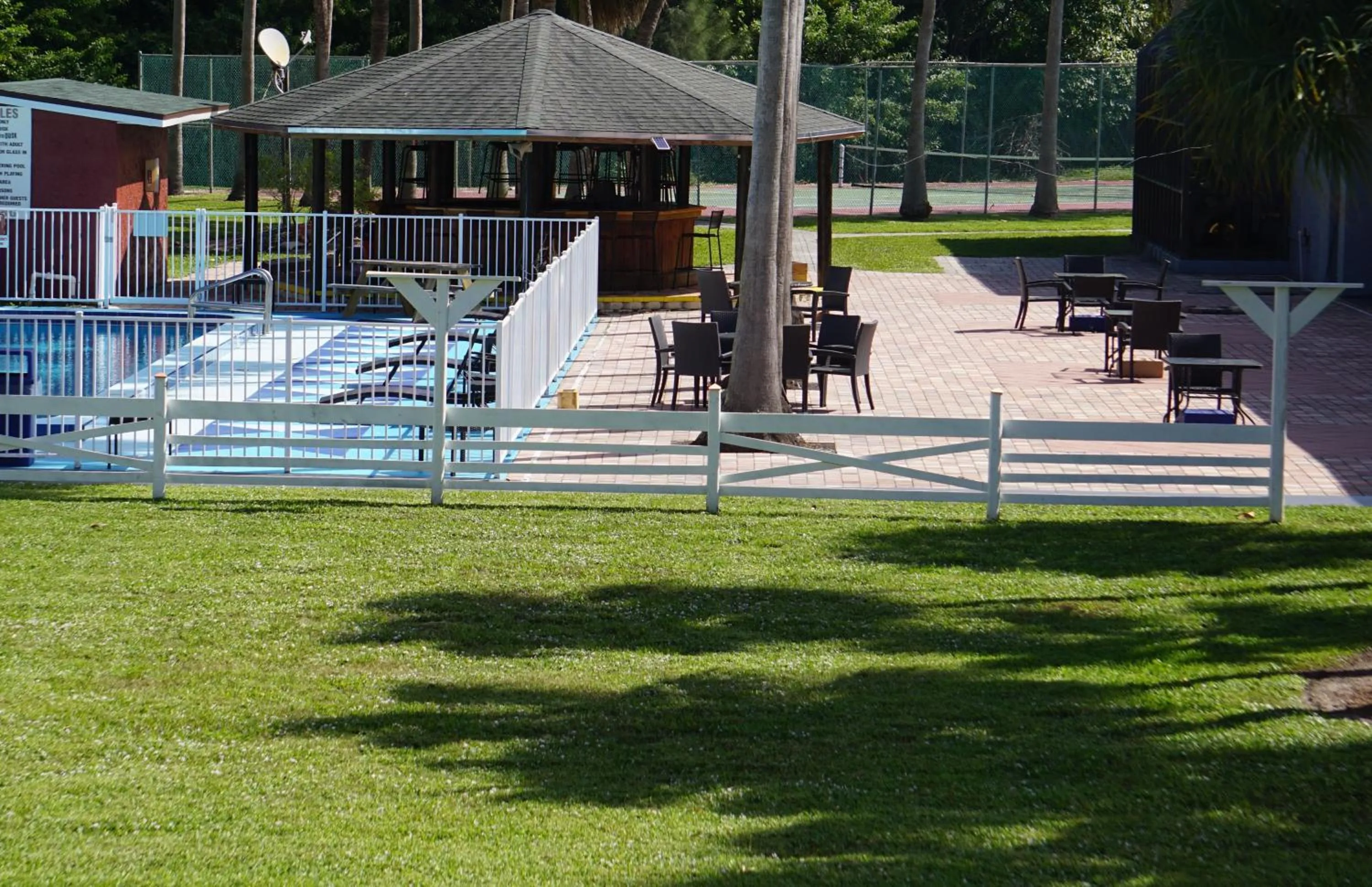 Patio in ISLAND HOTEL of Space Coast