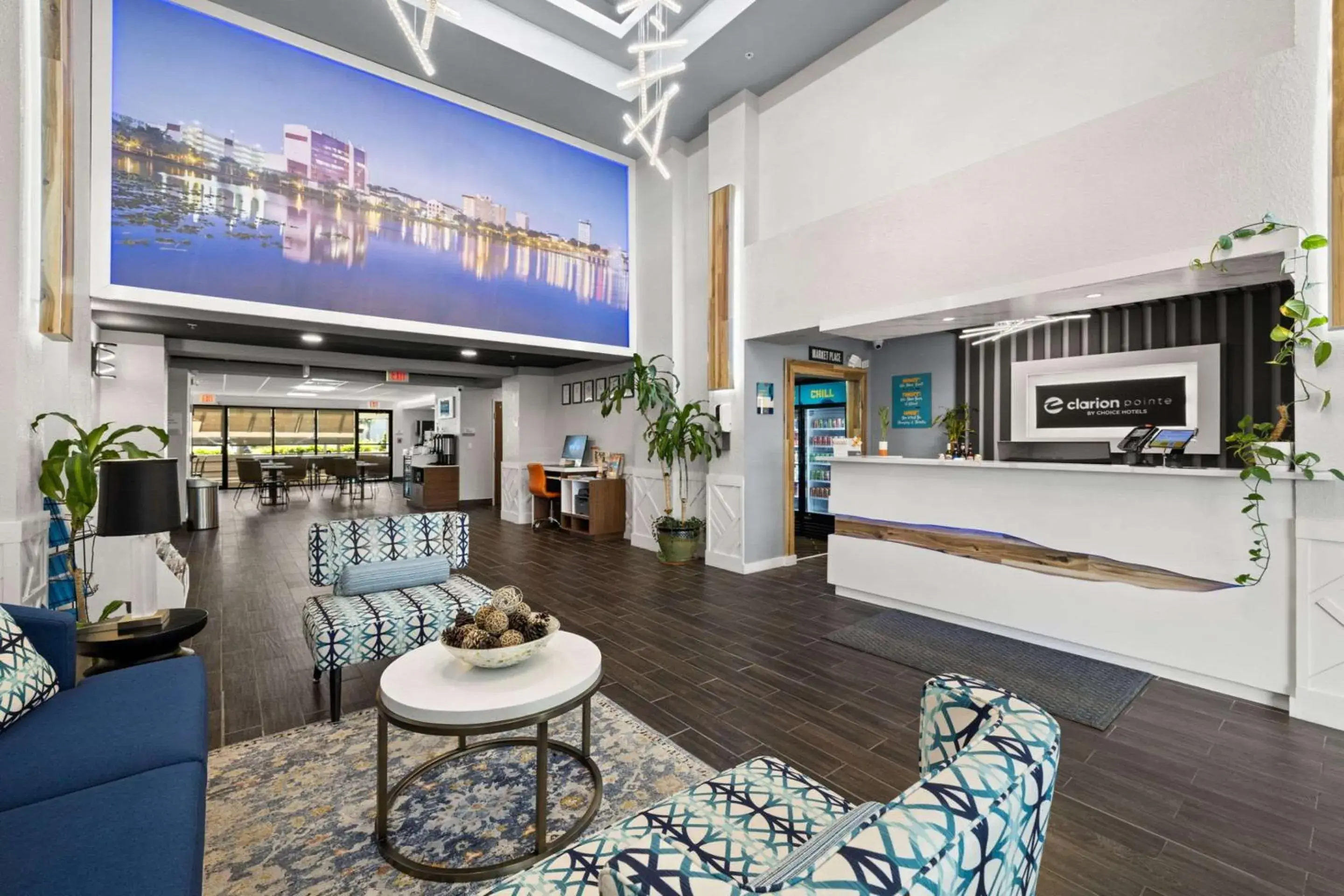 Lobby or reception in Clarion Pointe Lakeland I-4 Lobby or reception in Clarion Pointe Lakeland I-4
