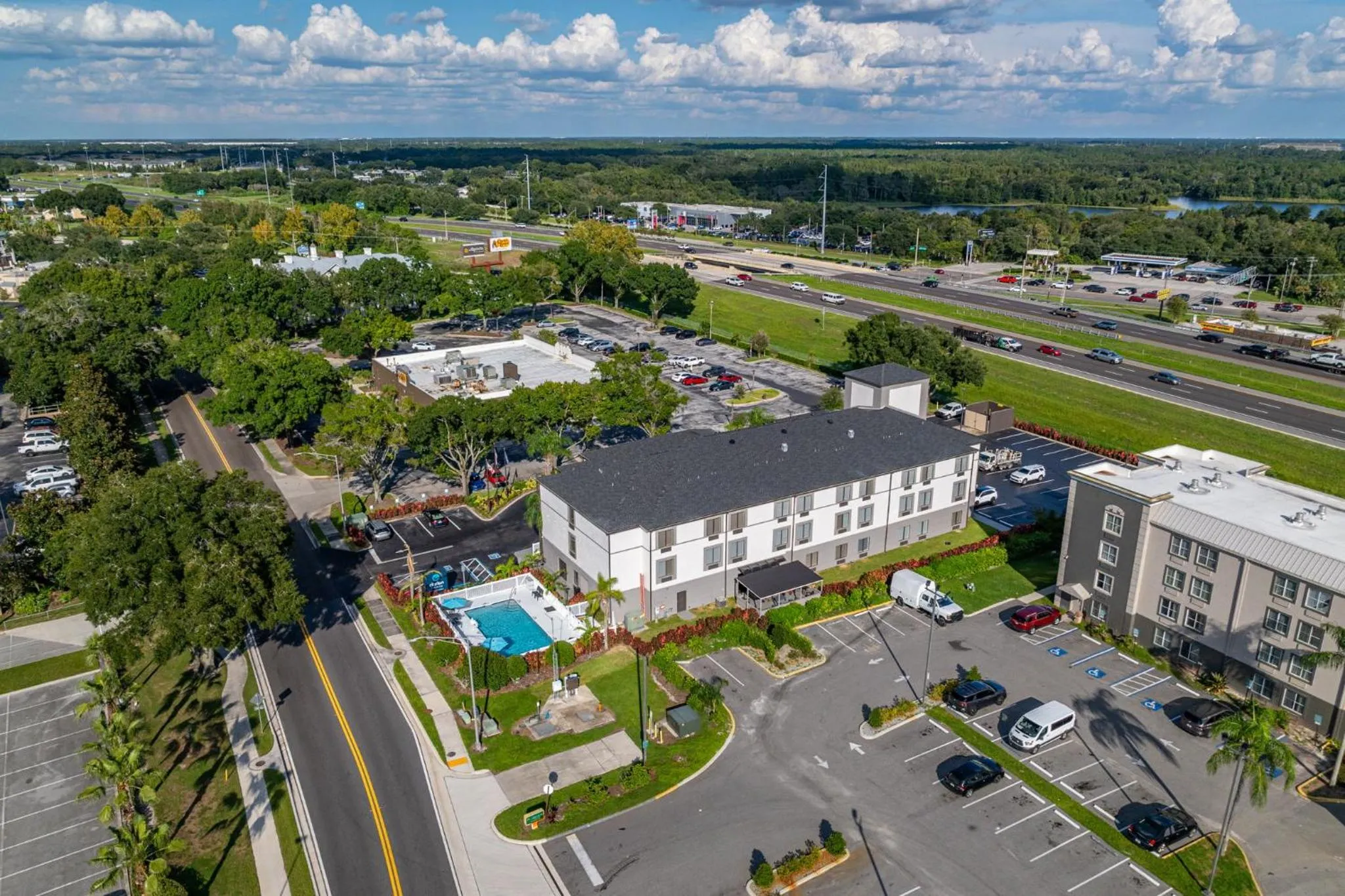 Location in Clarion Pointe Lakeland I-4