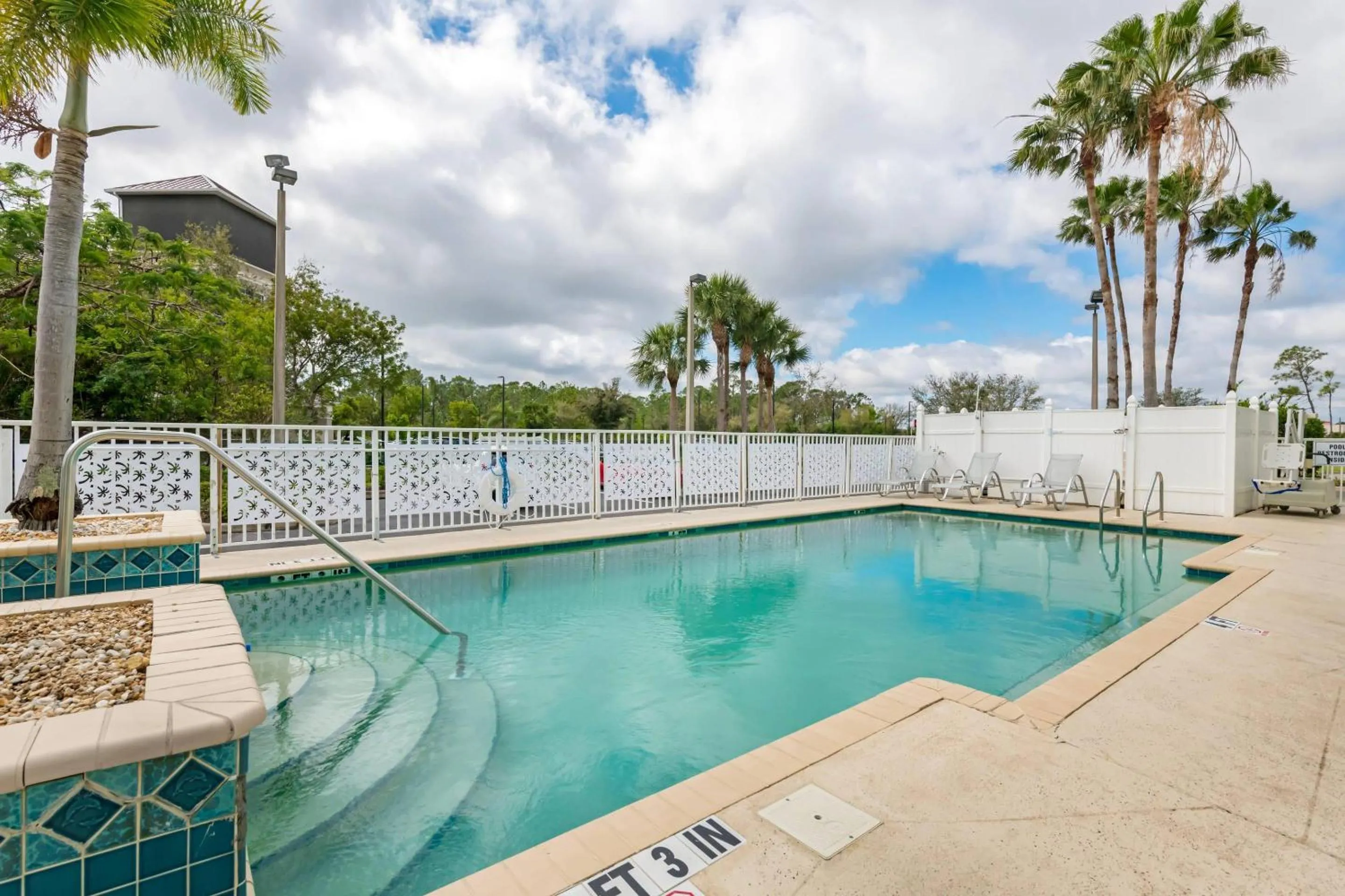 Swimming pool in Sleep Inn & Suites Port Charlotte-Punta Gorda