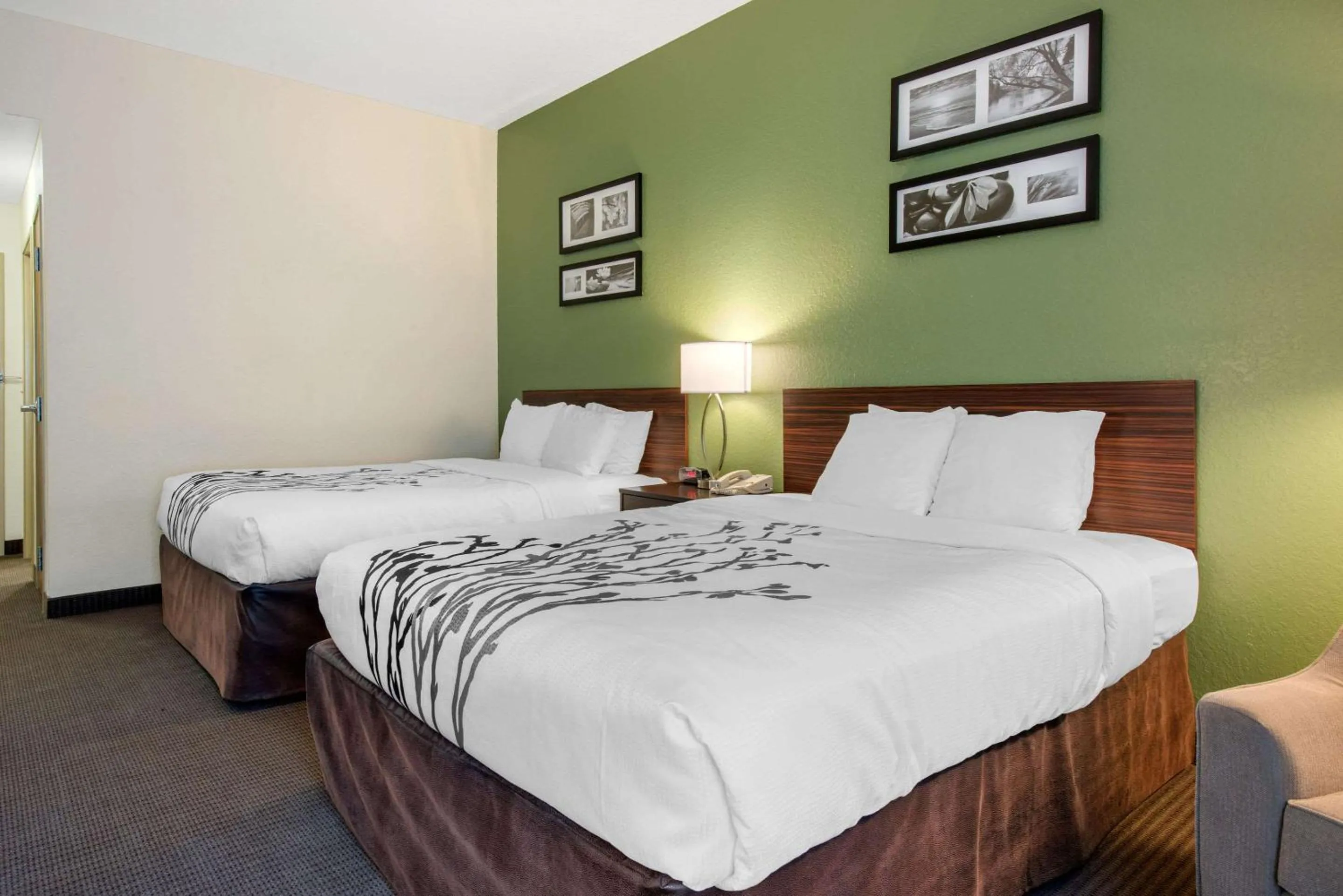 Bed in Sleep Inn & Suites Port Charlotte-Punta Gorda