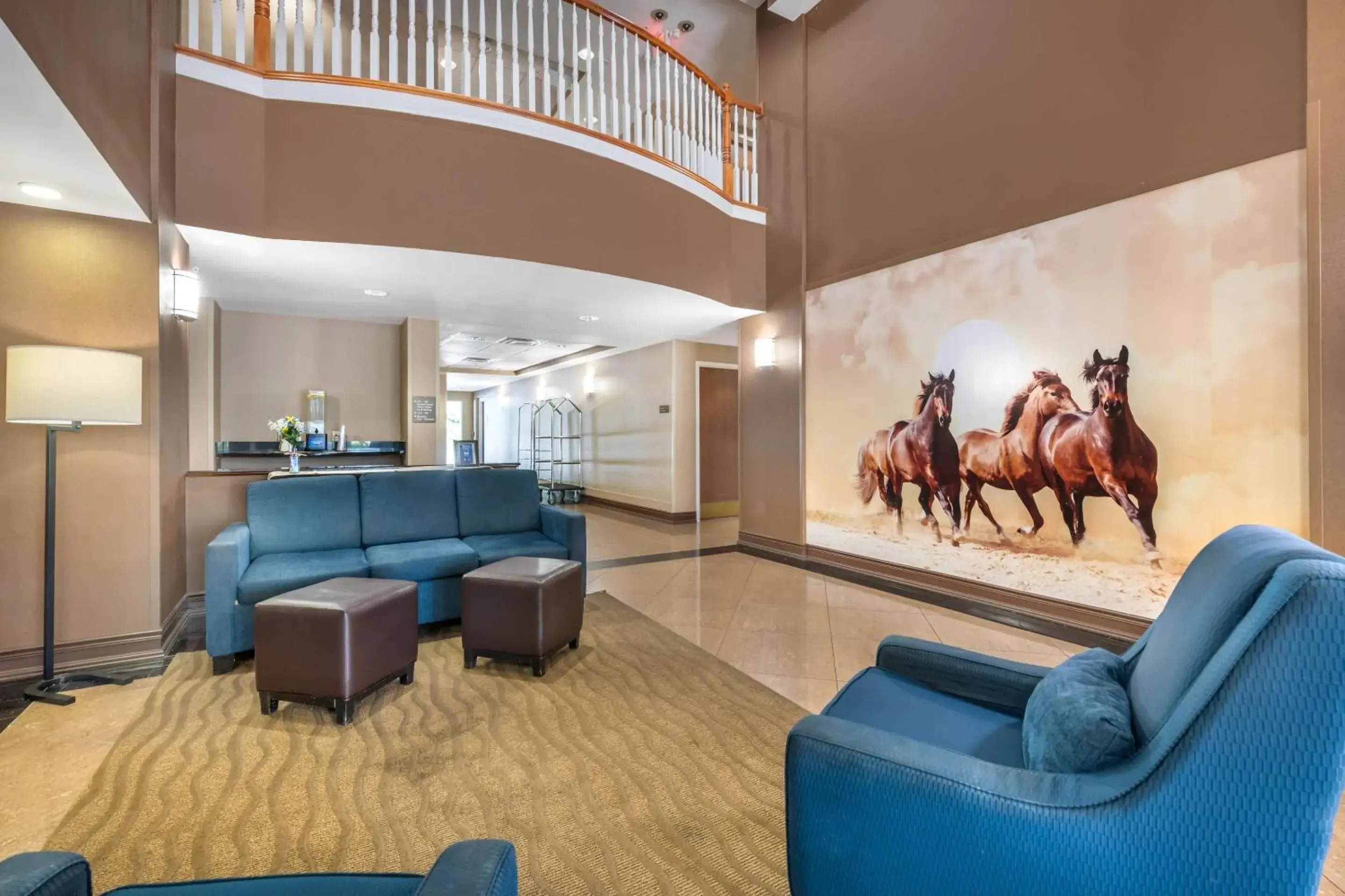 Lobby or reception in Comfort Suites Ocala North Lobby or reception in Comfort Suites Ocala North