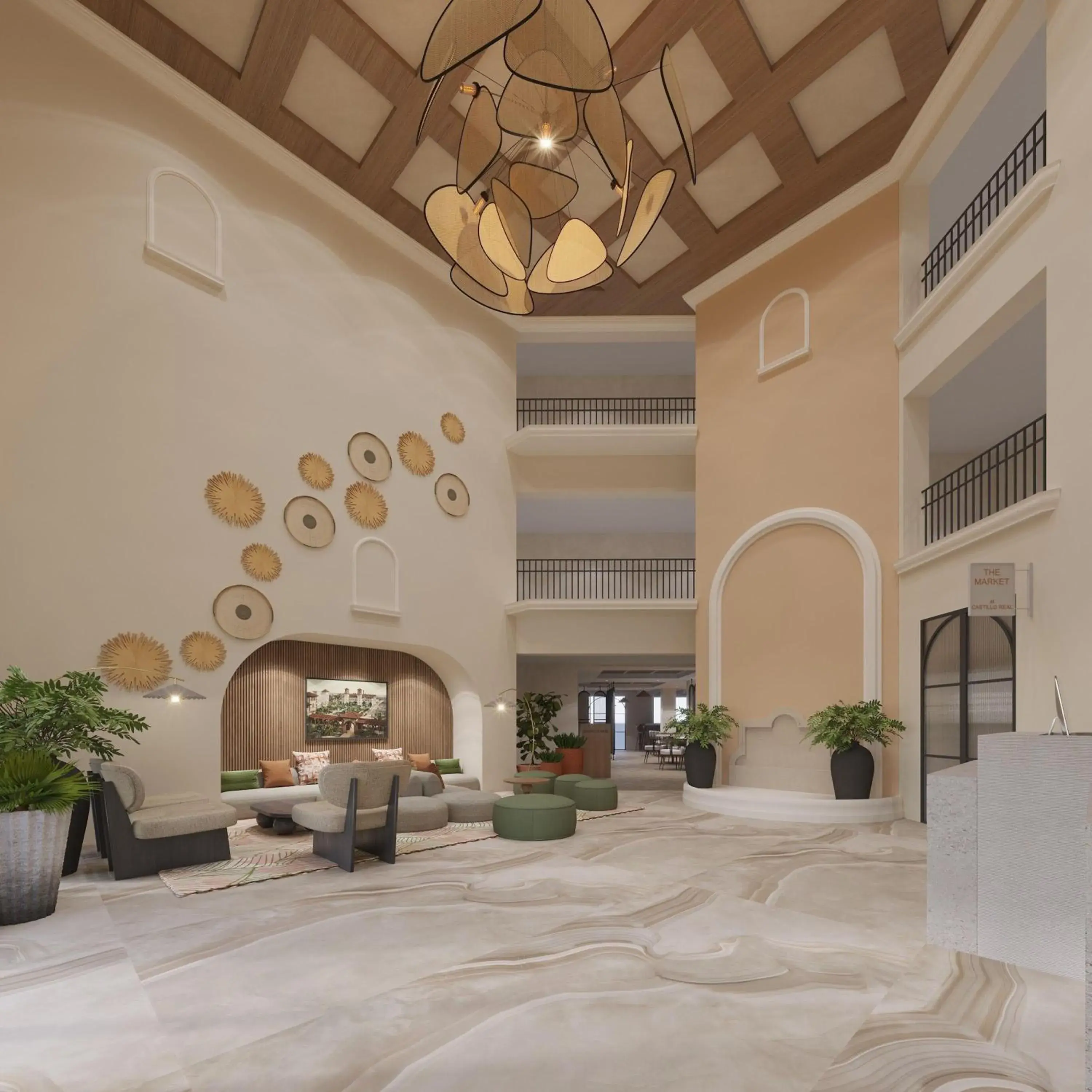 Lobby or reception, Bed in Castillo Real St Augustine Beach,Tapestry Collection Hilton Lobby or reception, Bed in Castillo Real St Augustine Beach,Tapestry Collection Hilton