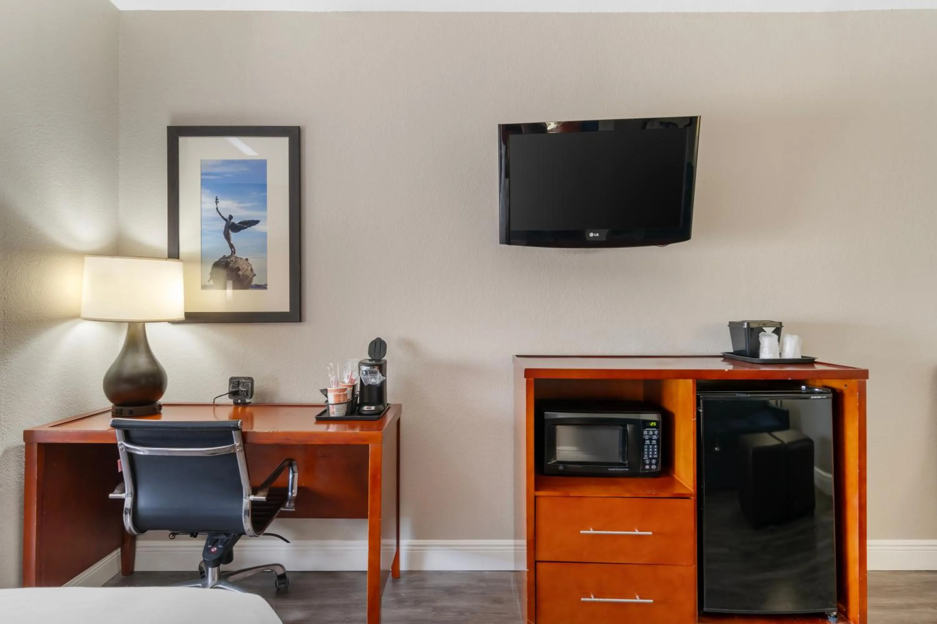 TV and multimedia in Comfort Suites West Jacksonville