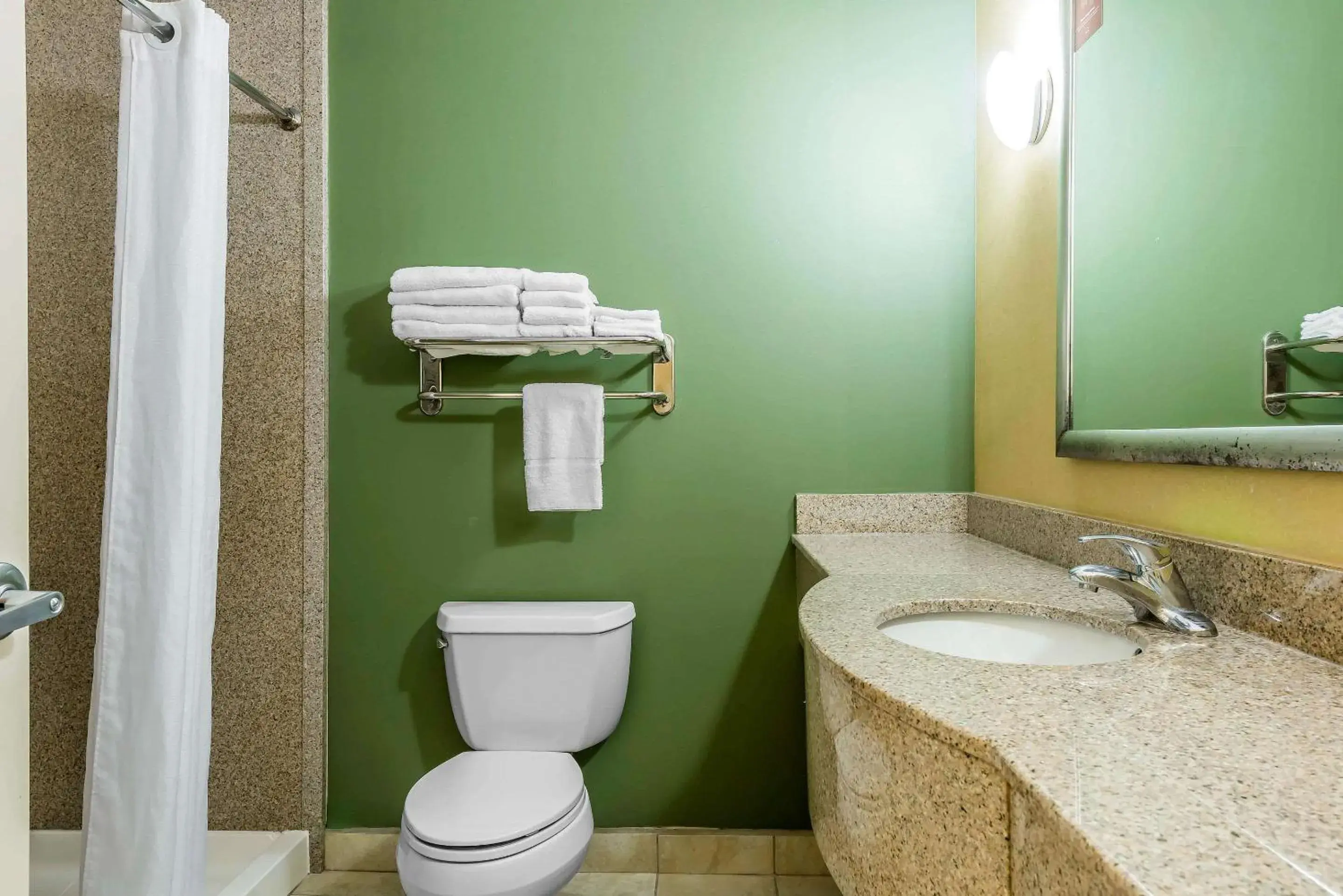 Bathroom in Sleep Inn & Suites University-Shands Bathroom in Sleep Inn & Suites University-Shands