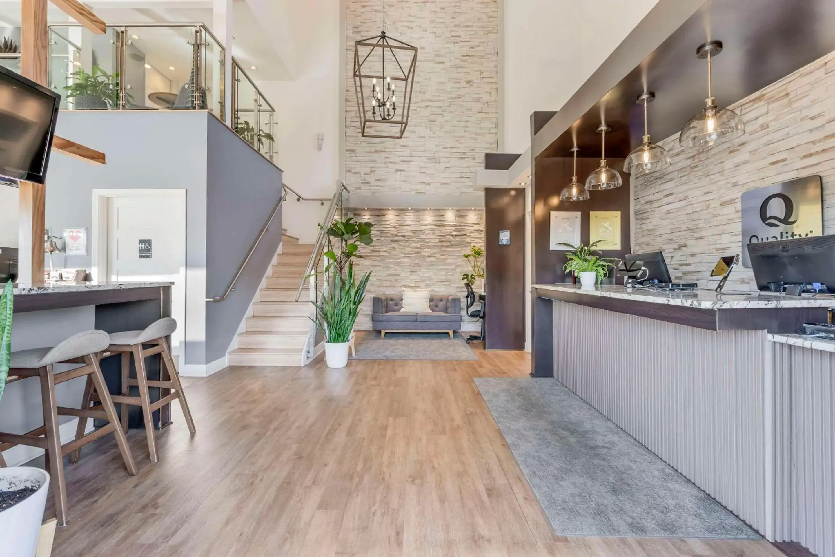 Lobby or reception in Quality Inn Daytona Speedway - I-95 Lobby or reception in Quality Inn Daytona Speedway - I-95