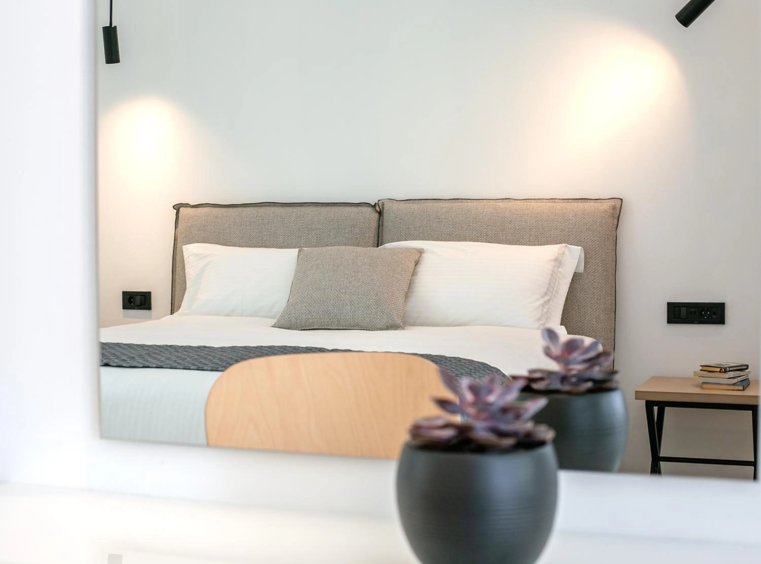 Bed in Kallos Imar Boutique Hotel