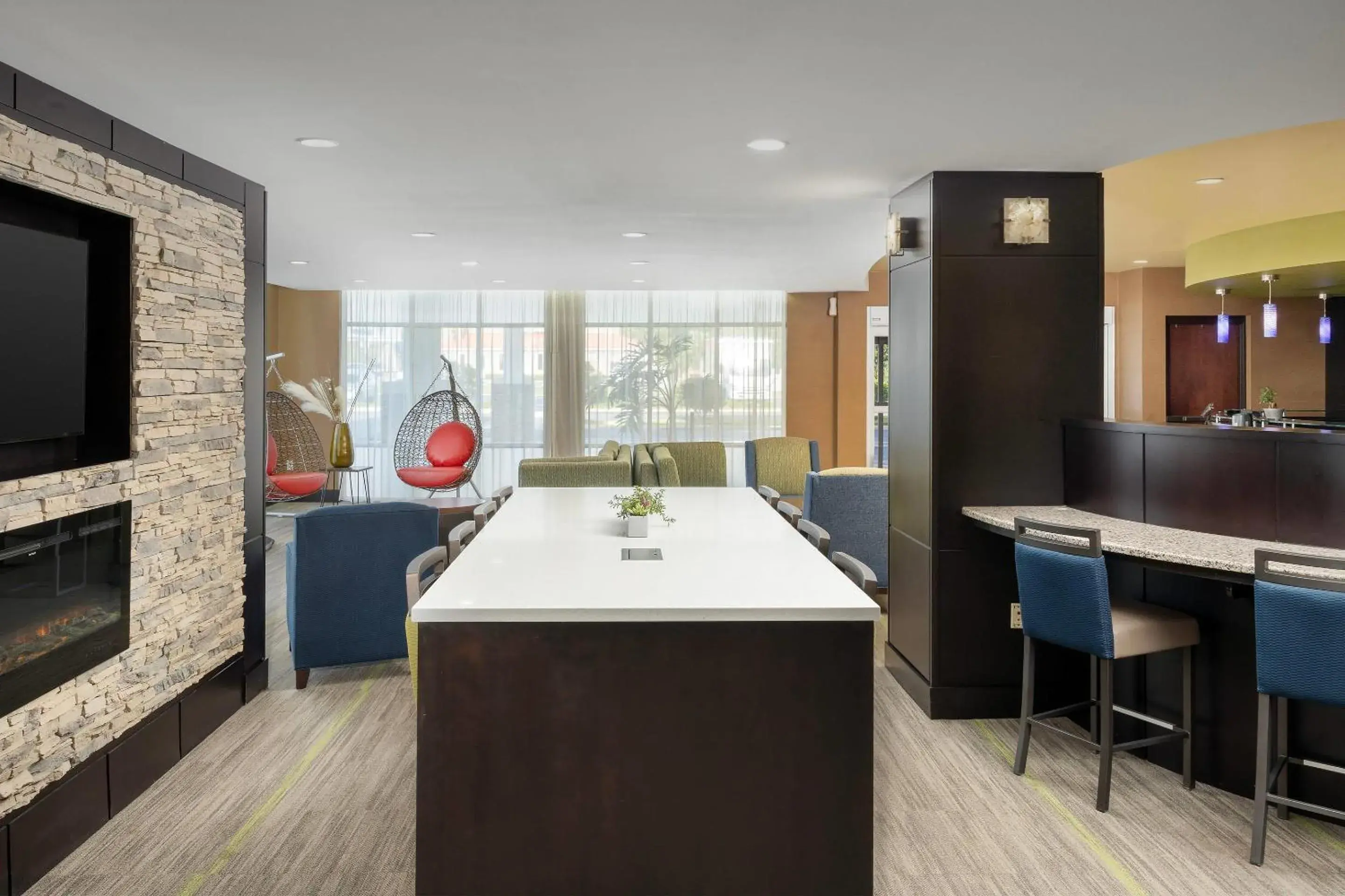 Lobby or reception in Comfort Suites Lake City Lobby or reception in Comfort Suites Lake City