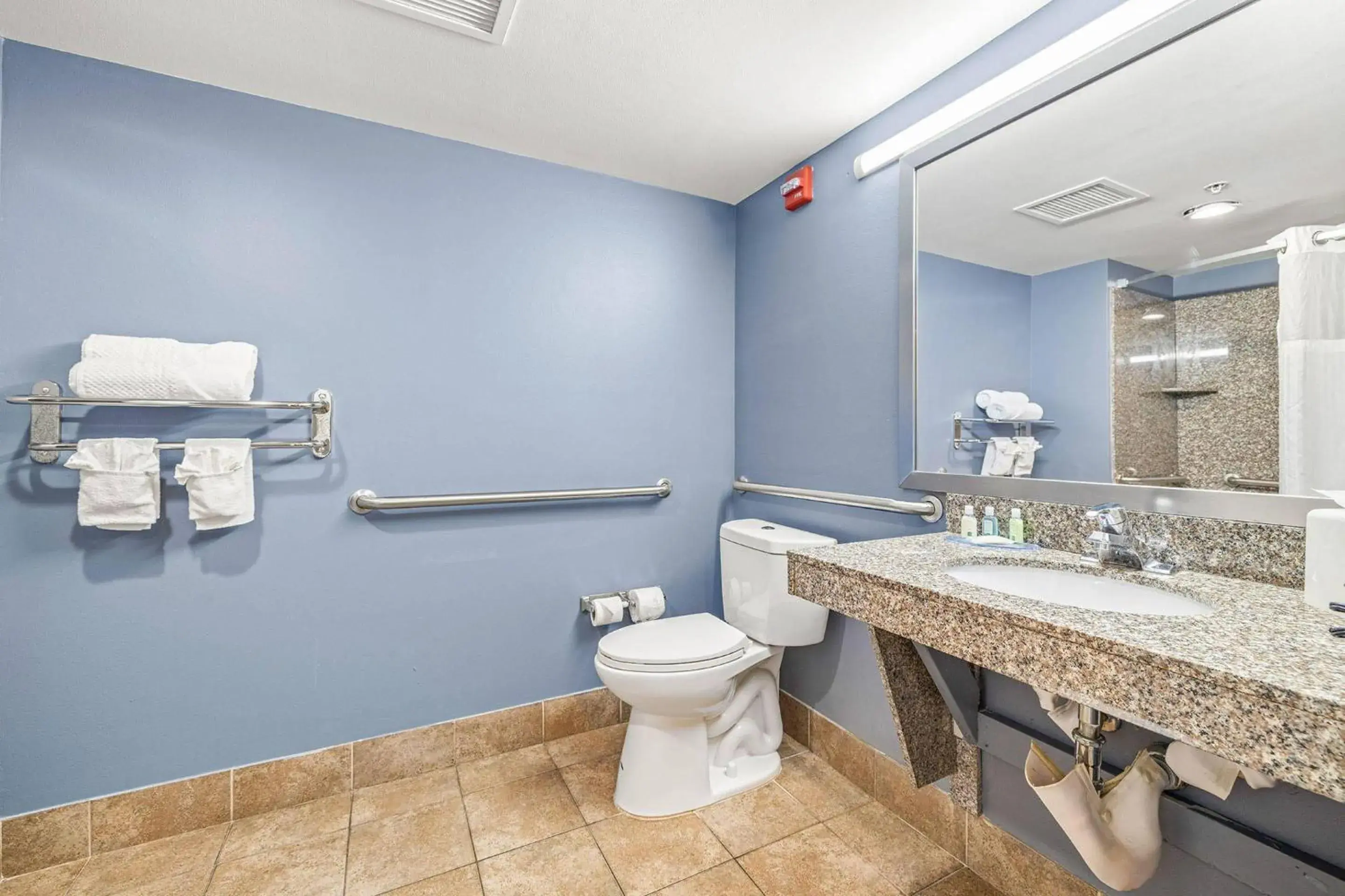 Bedroom in Quality Inn & Suites Tampa-Ybor City Bedroom in Quality Inn & Suites Tampa-Ybor City