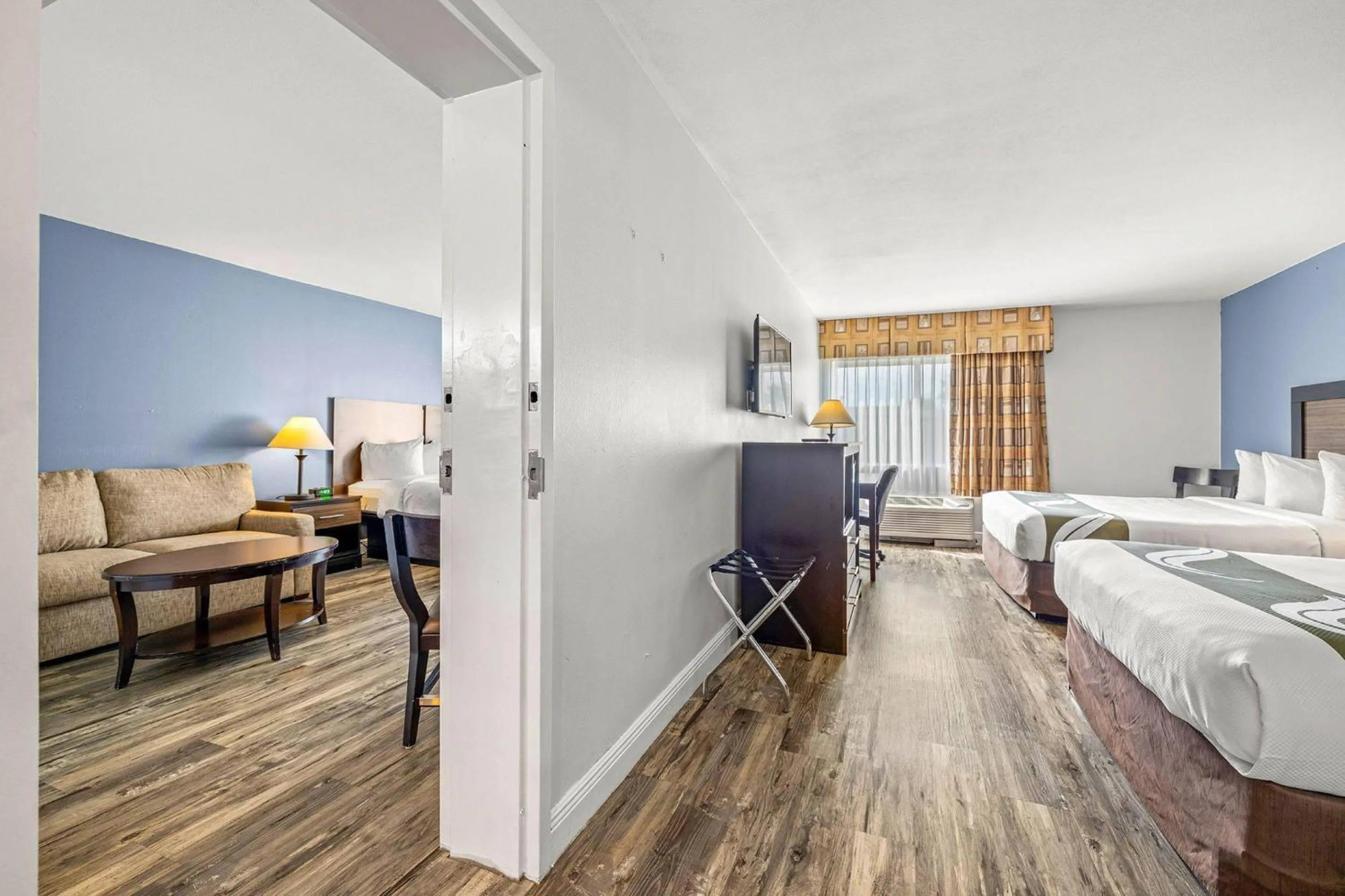 Bedroom, Bed in Quality Inn & Suites Tampa near Fairgrounds and Casino