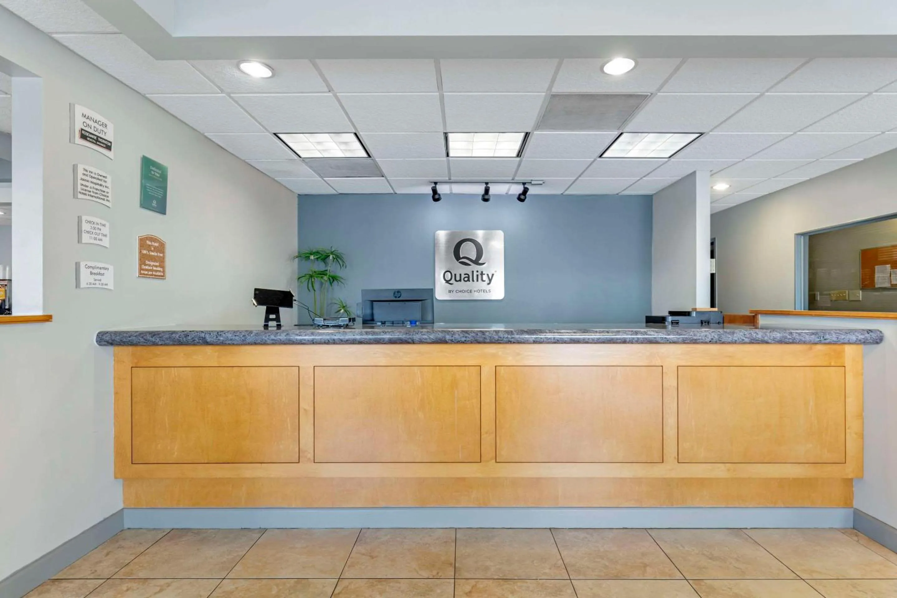 Lobby or reception in Quality Inn Downtown Stuart