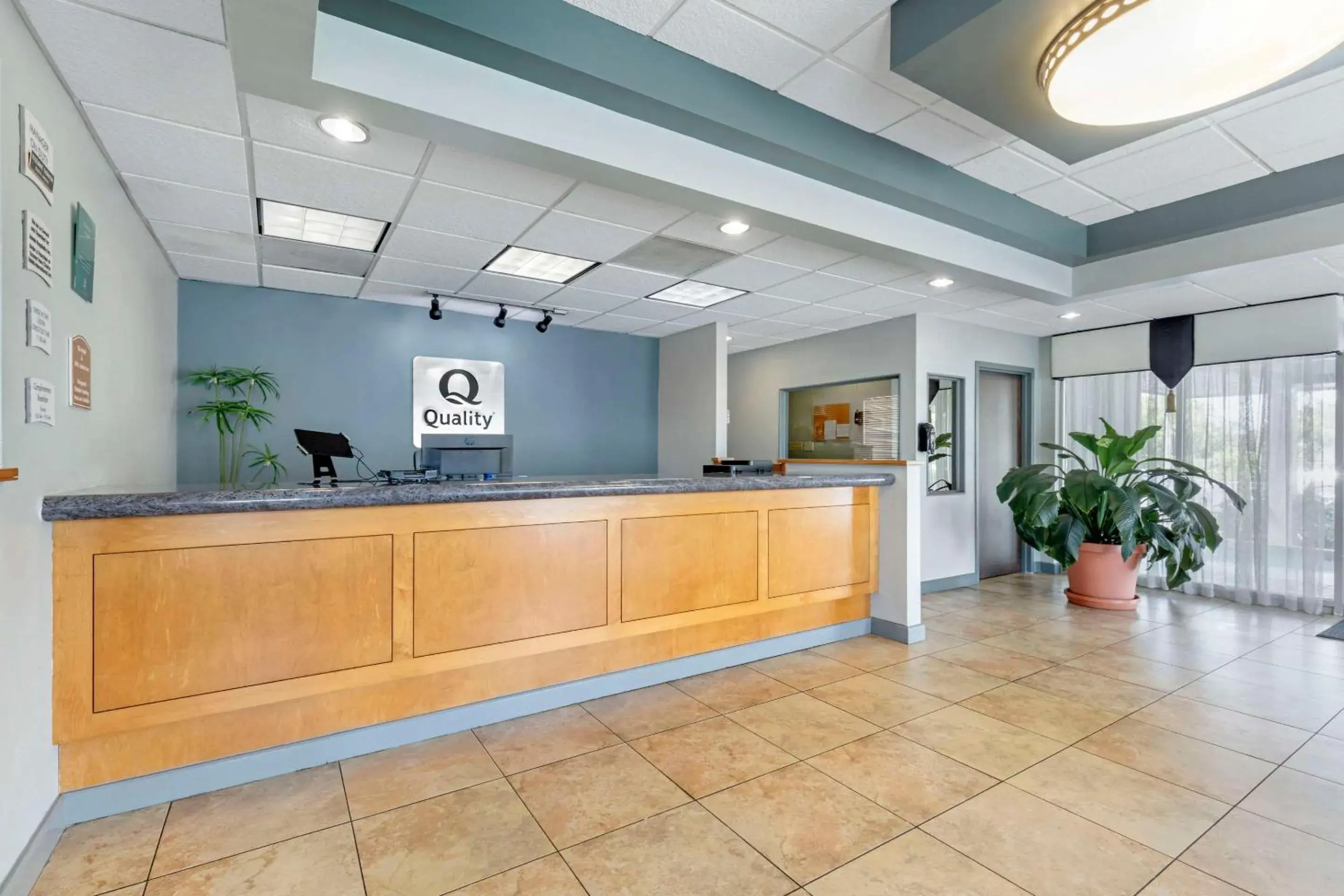 Lobby or reception in Quality Inn Downtown Stuart Lobby or reception in Quality Inn Downtown Stuart