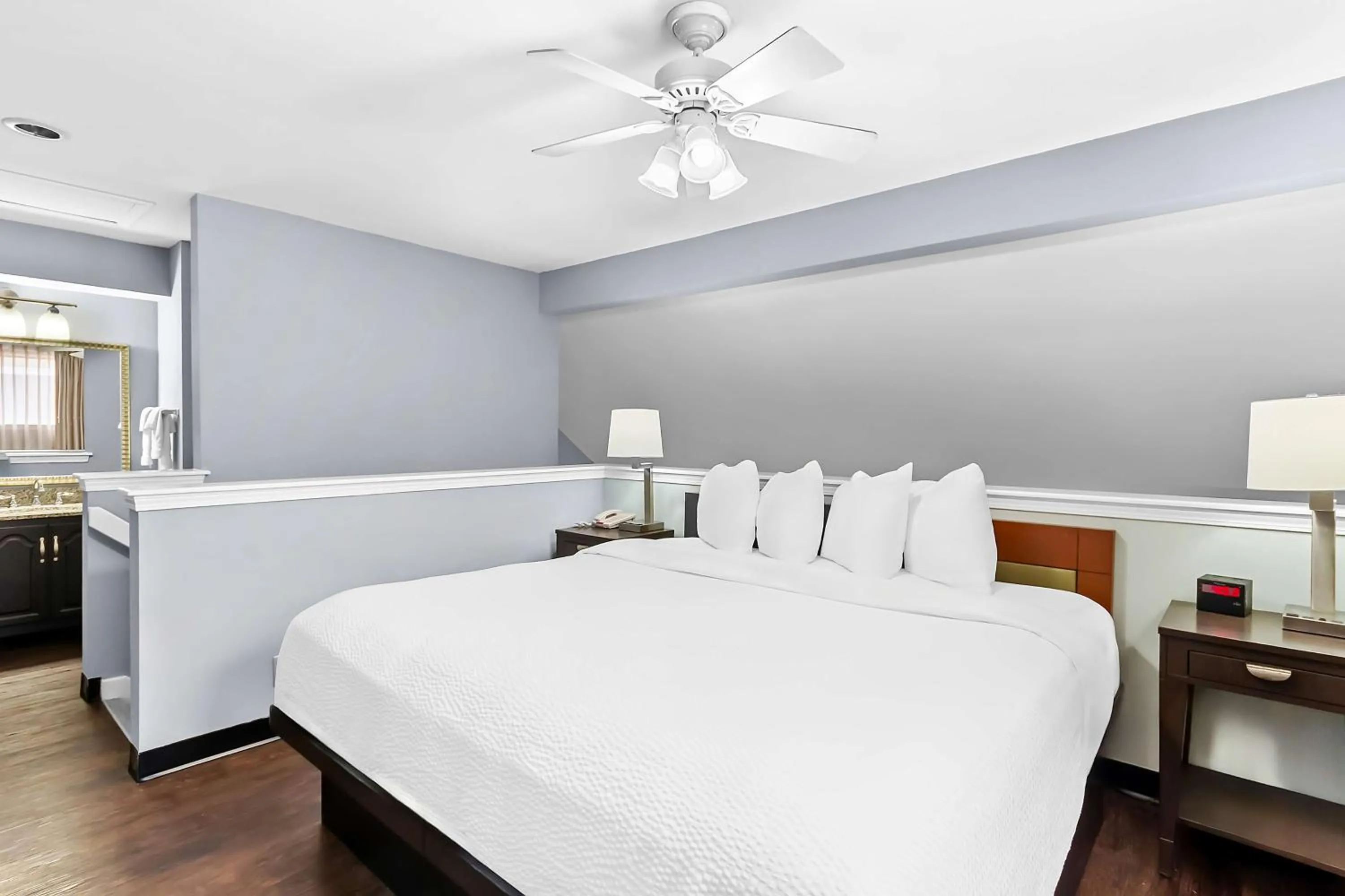 Bedroom, Bed in SureStay Studio by Best Western Pensacola