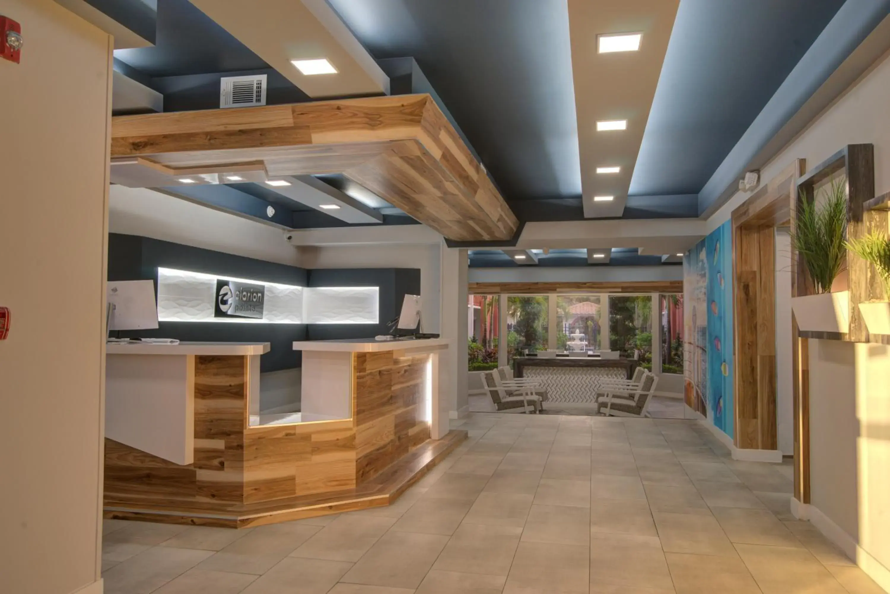 Lobby or reception in Clarion Pointe Tampa-Brandon Near Fairgrounds and Casino Lobby or reception in Clarion Pointe Tampa-Brandon Near Fairgrounds and Casino