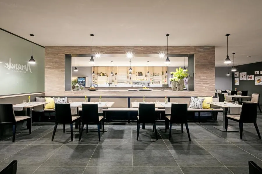 Restaurant/places to eat in Wine Wellness Hotel Amande Hustopeče