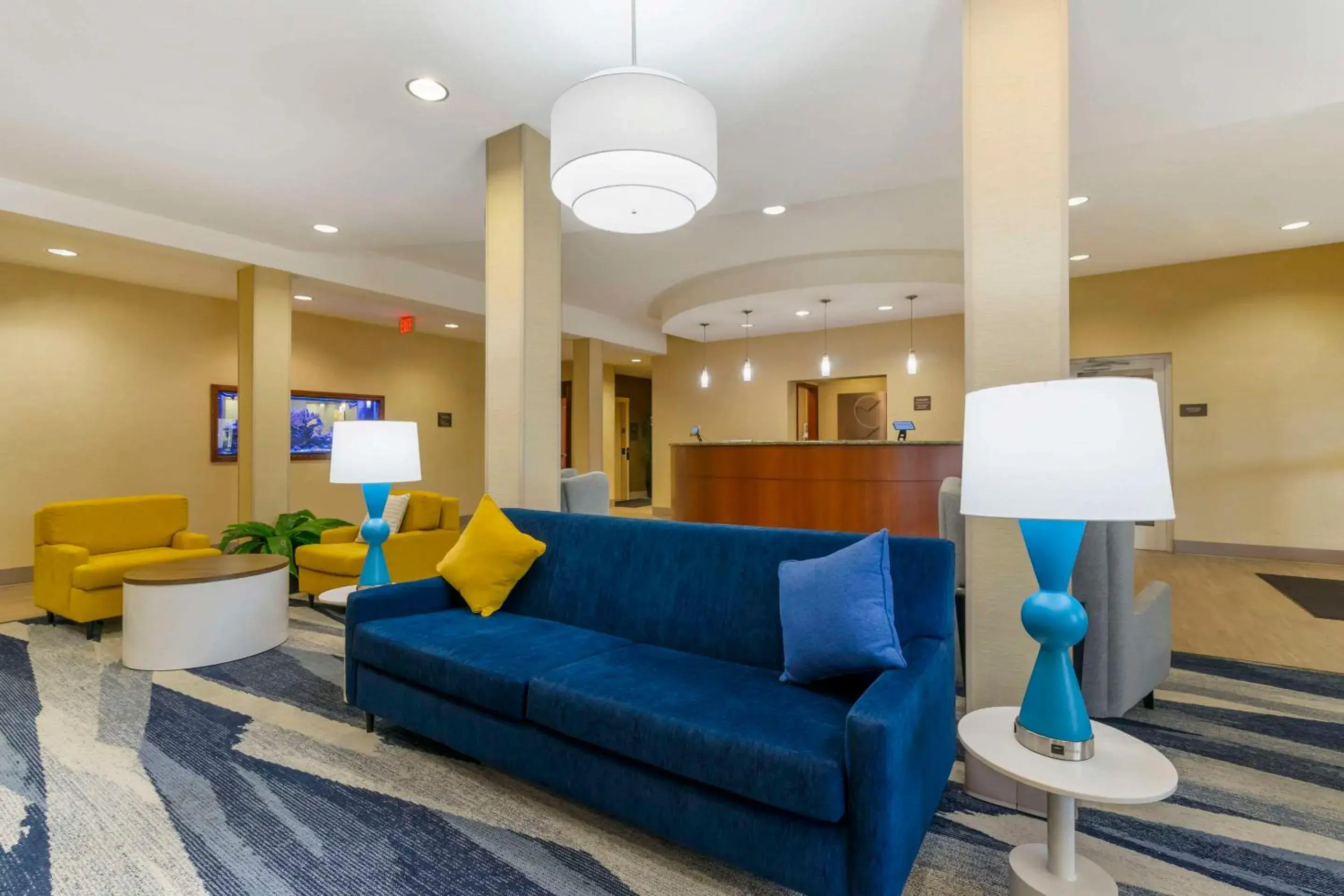 Lobby or reception in Comfort Suites Sarasota-Siesta Key Lobby or reception in Comfort Suites Sarasota-Siesta Key