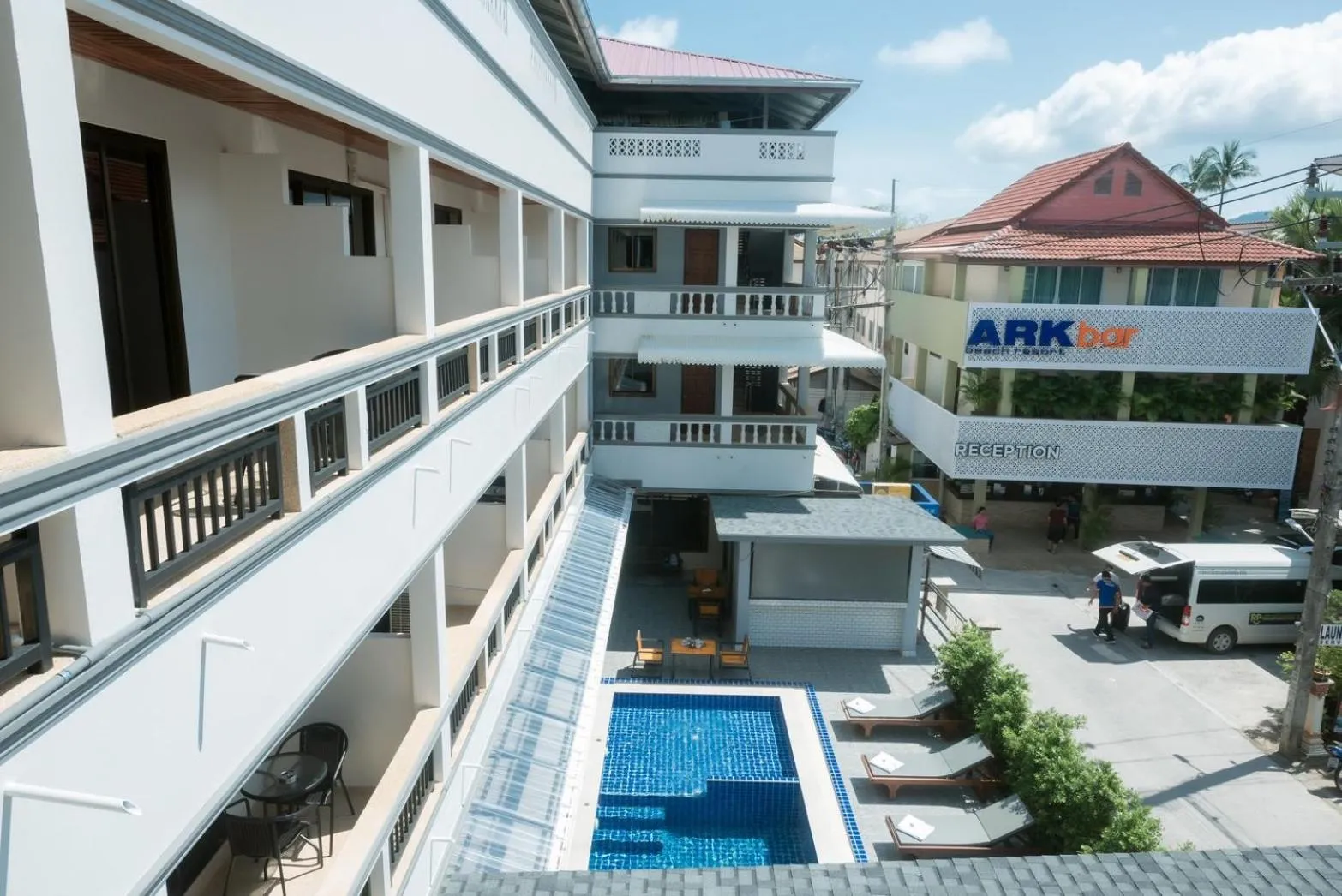 Property building in Coconut Grove Hotel Samui