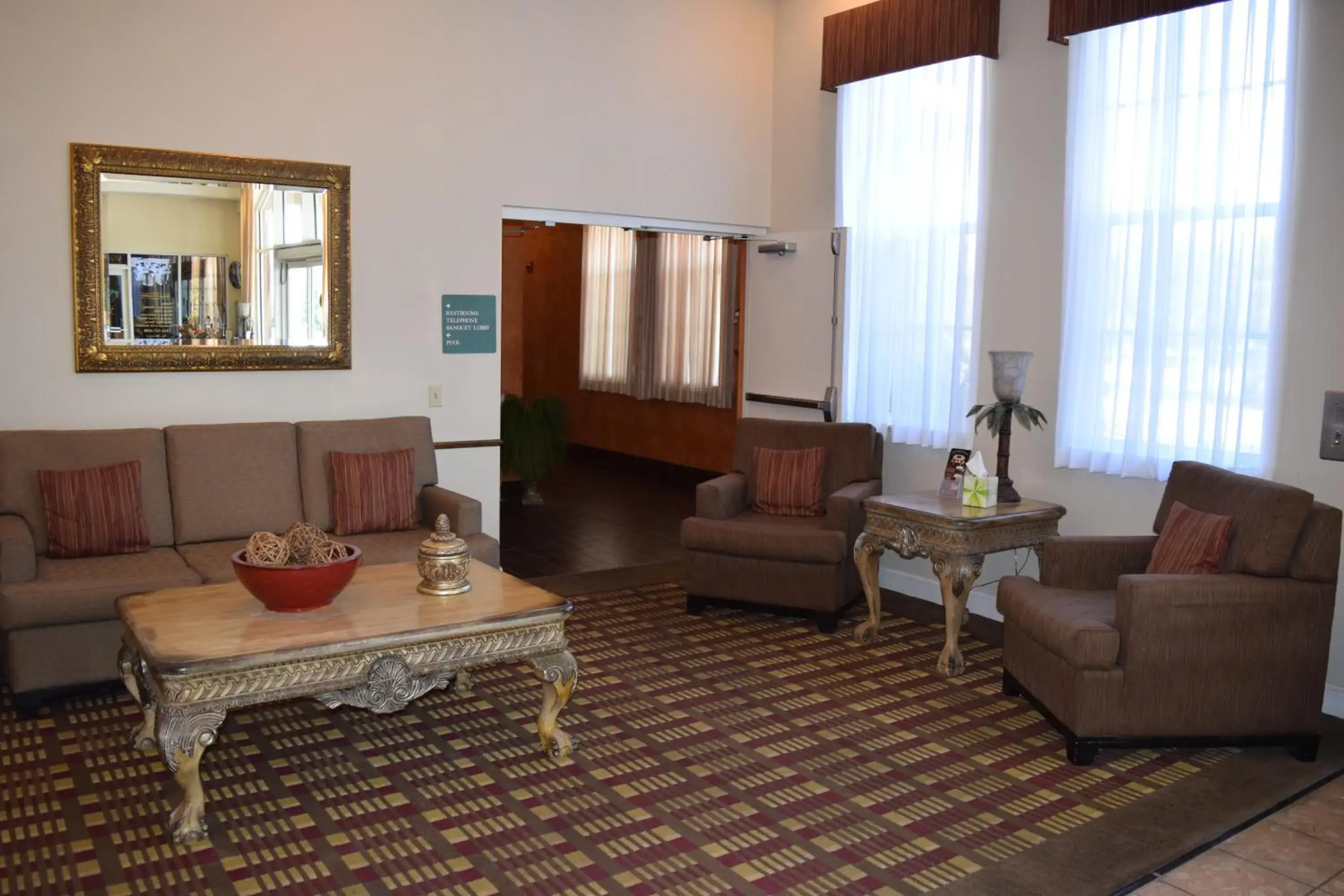 Lobby or reception, Seating Area in Quality Inn Conference Center at Citrus Hills Lobby or reception, Seating Area in Quality Inn Conference Center at Citrus Hills