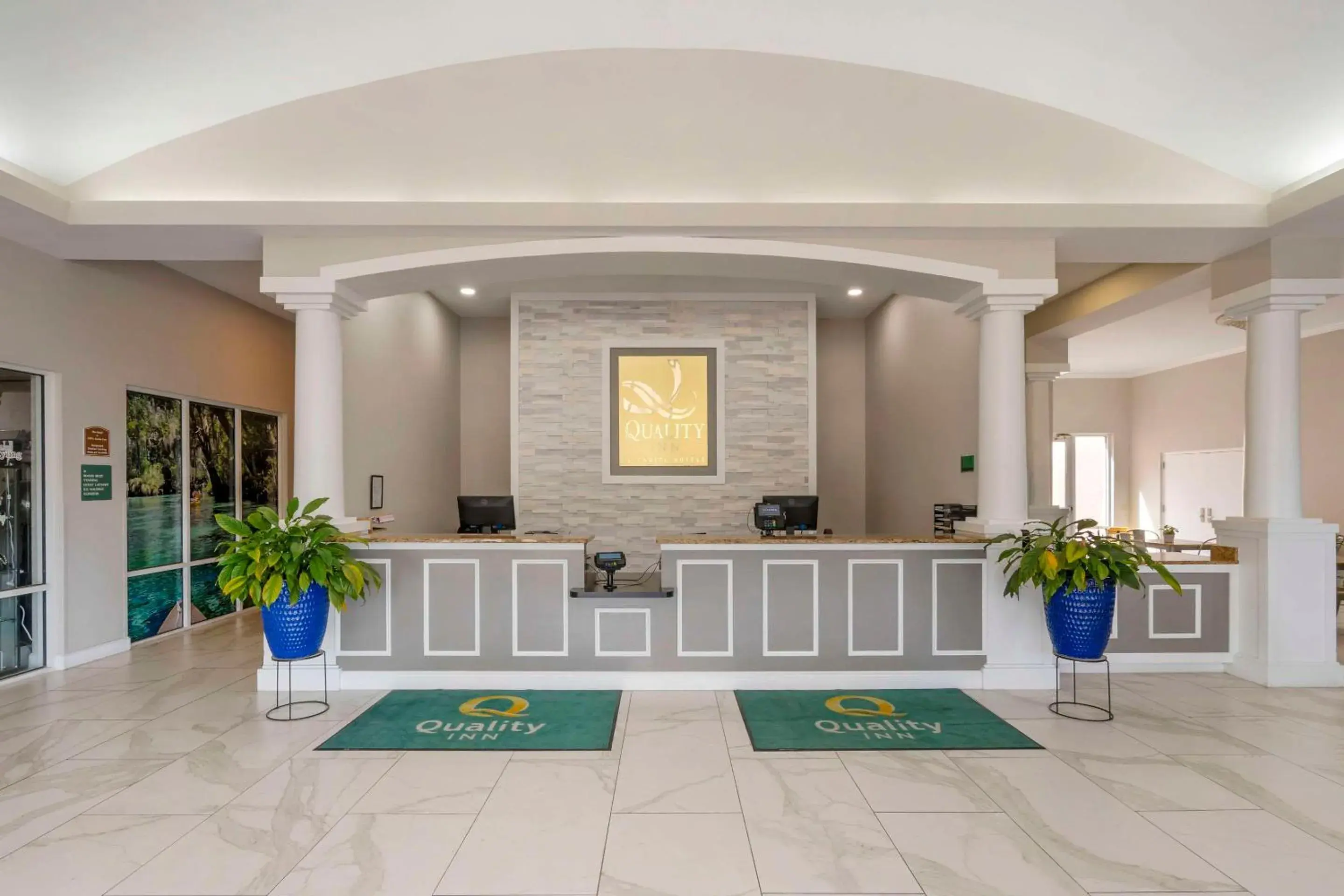 Lobby or reception in Quality Inn Conference Center at Citrus Hills Lobby or reception in Quality Inn Conference Center at Citrus Hills