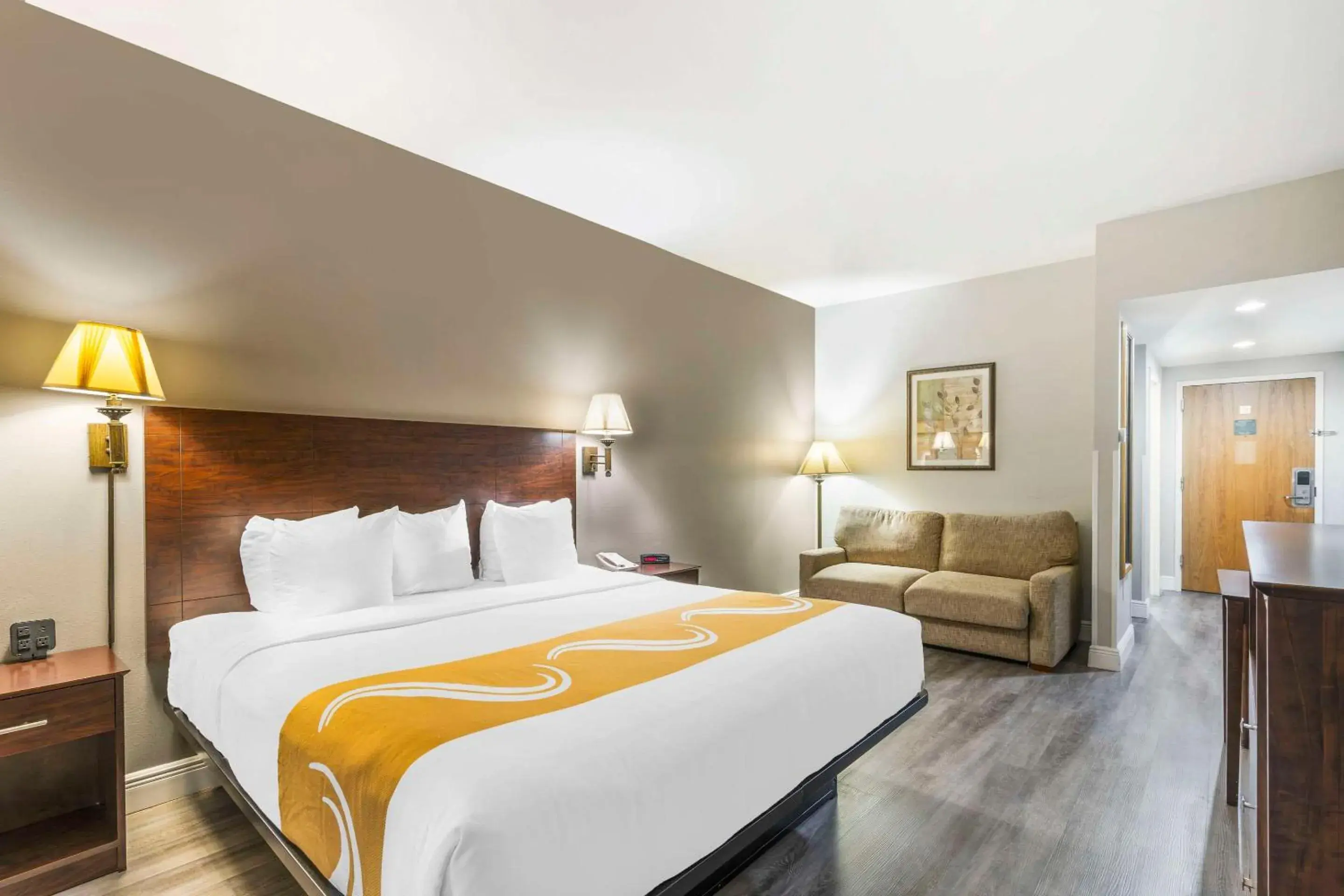 Bedroom in Quality Inn Conference Center at Citrus Hills Bedroom in Quality Inn Conference Center at Citrus Hills