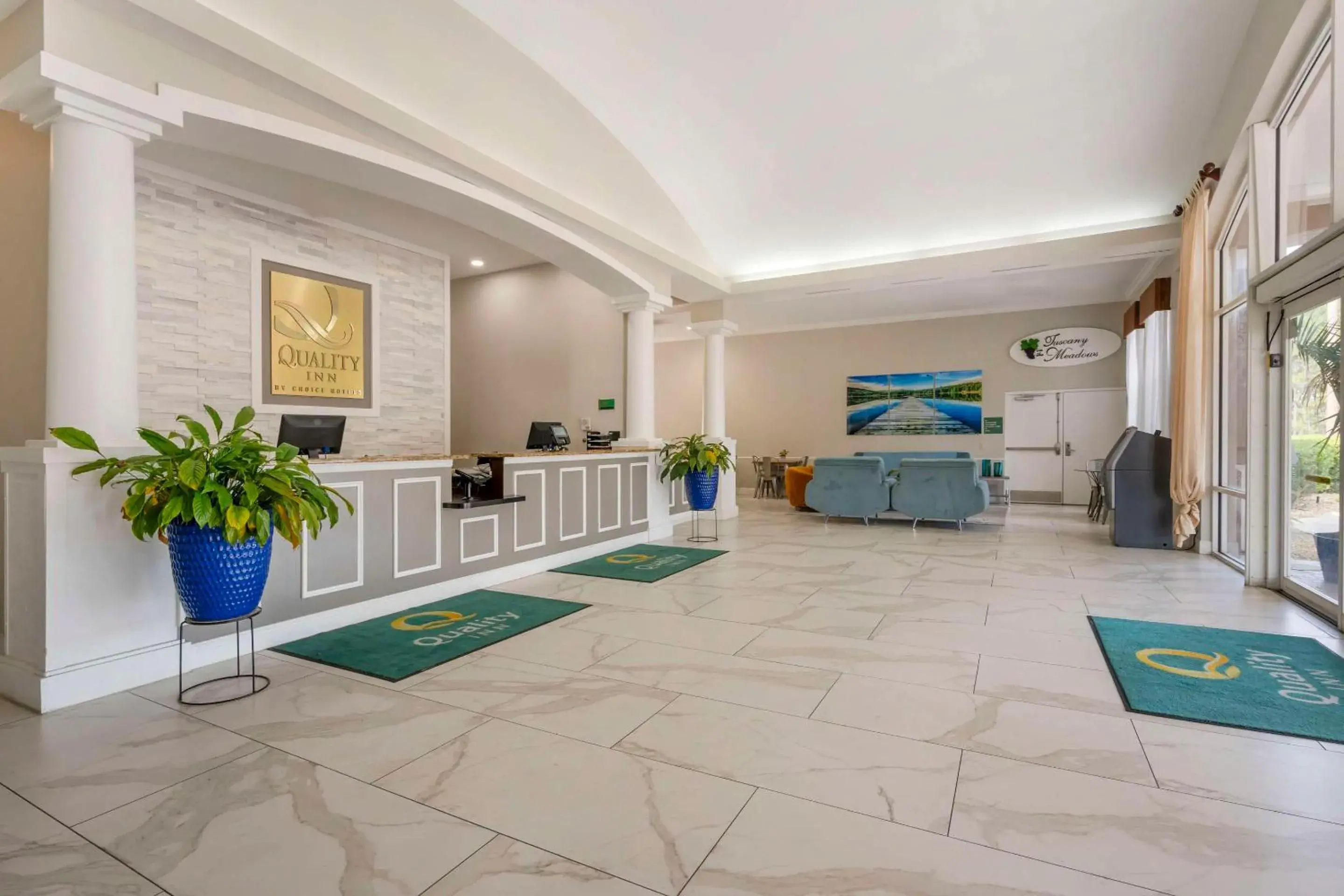 Lobby or reception in Quality Inn Conference Center at Citrus Hills Lobby or reception in Quality Inn Conference Center at Citrus Hills