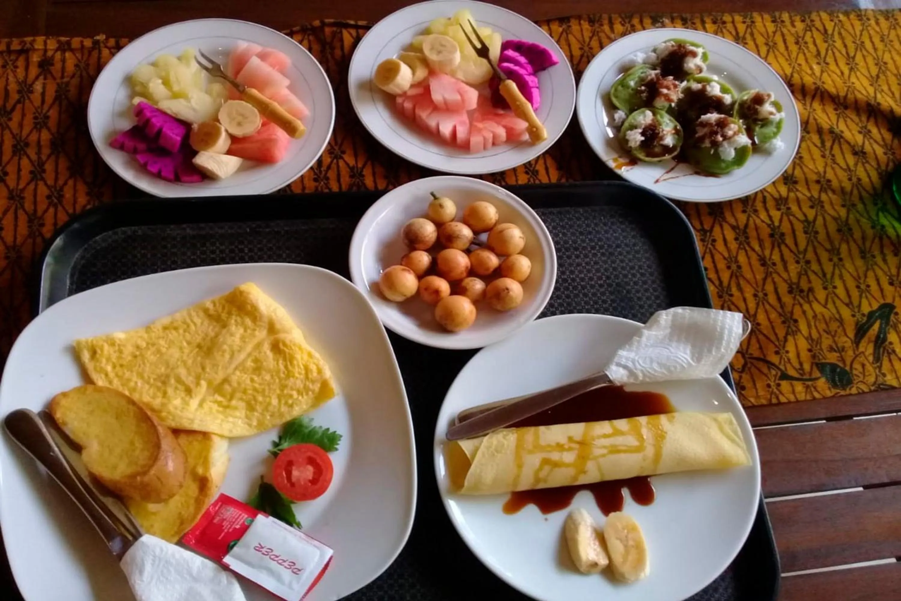 Food close-up in Saka House