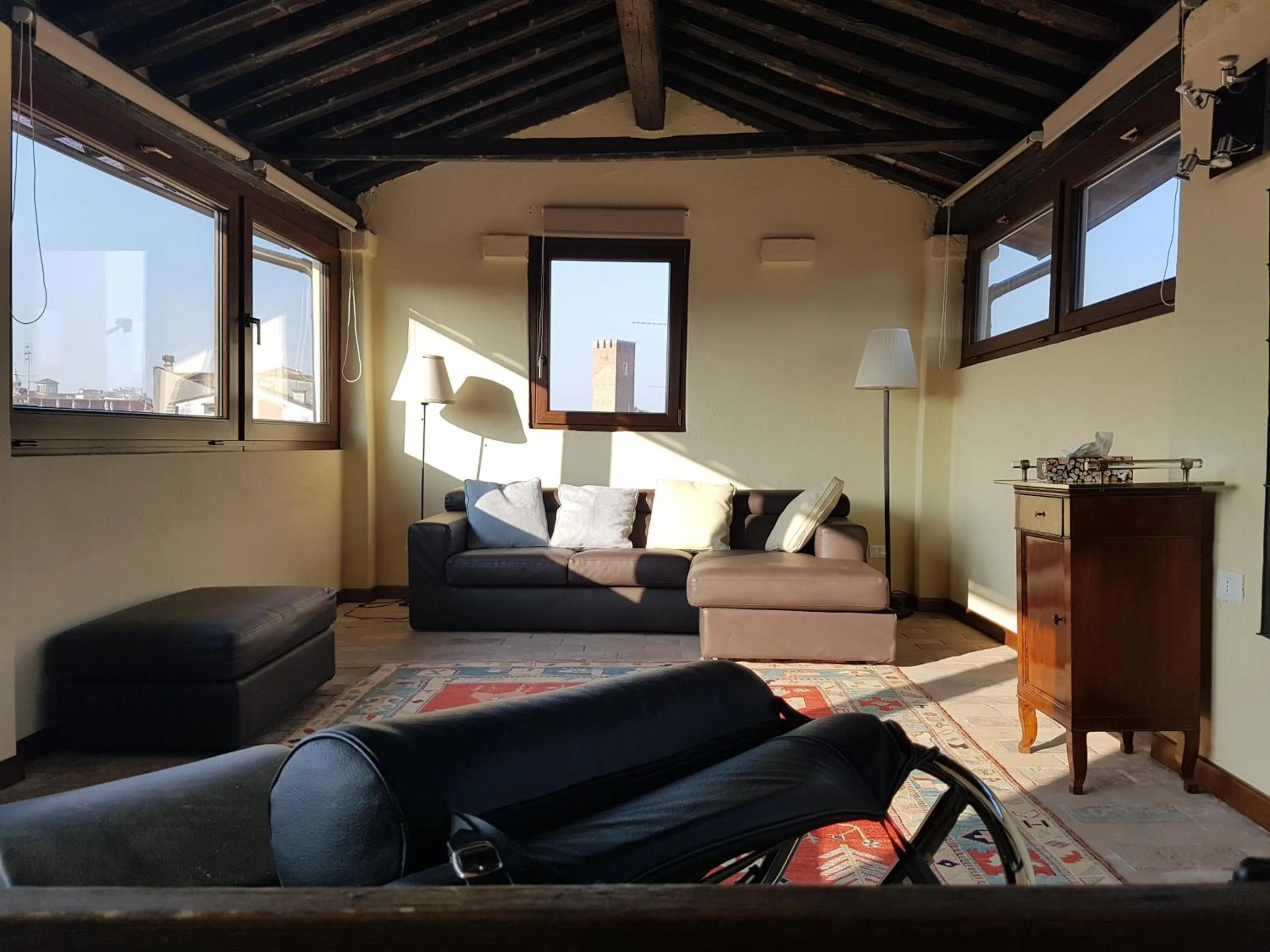 Living room in B&B Palazzo Regaù