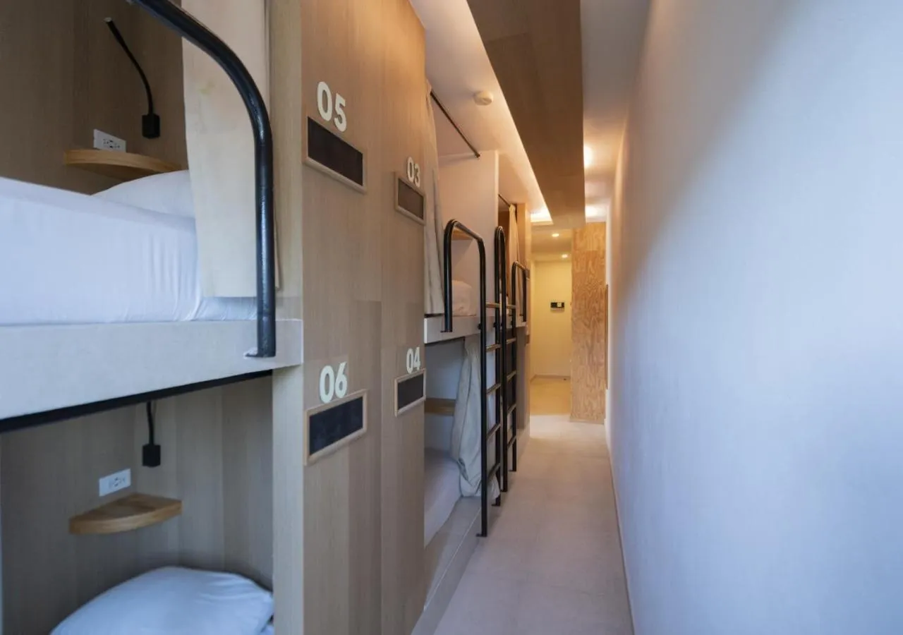 bunk bed in Mayan Monkey Tulum - Social Hotel