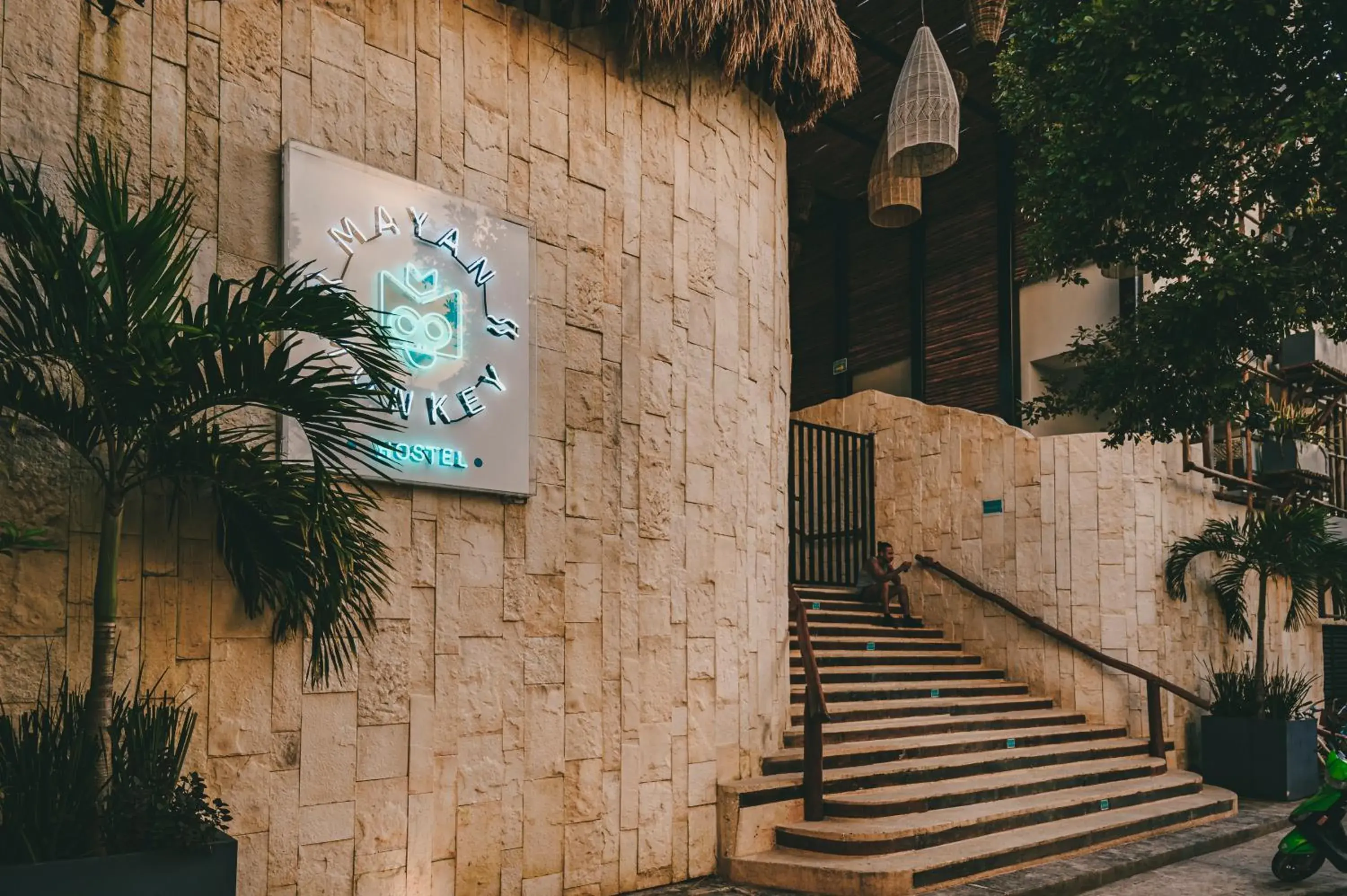 Facade/entrance in Mayan Monkey Tulum - Social Hotel Facade/entrance in Mayan Monkey Tulum - Social Hotel