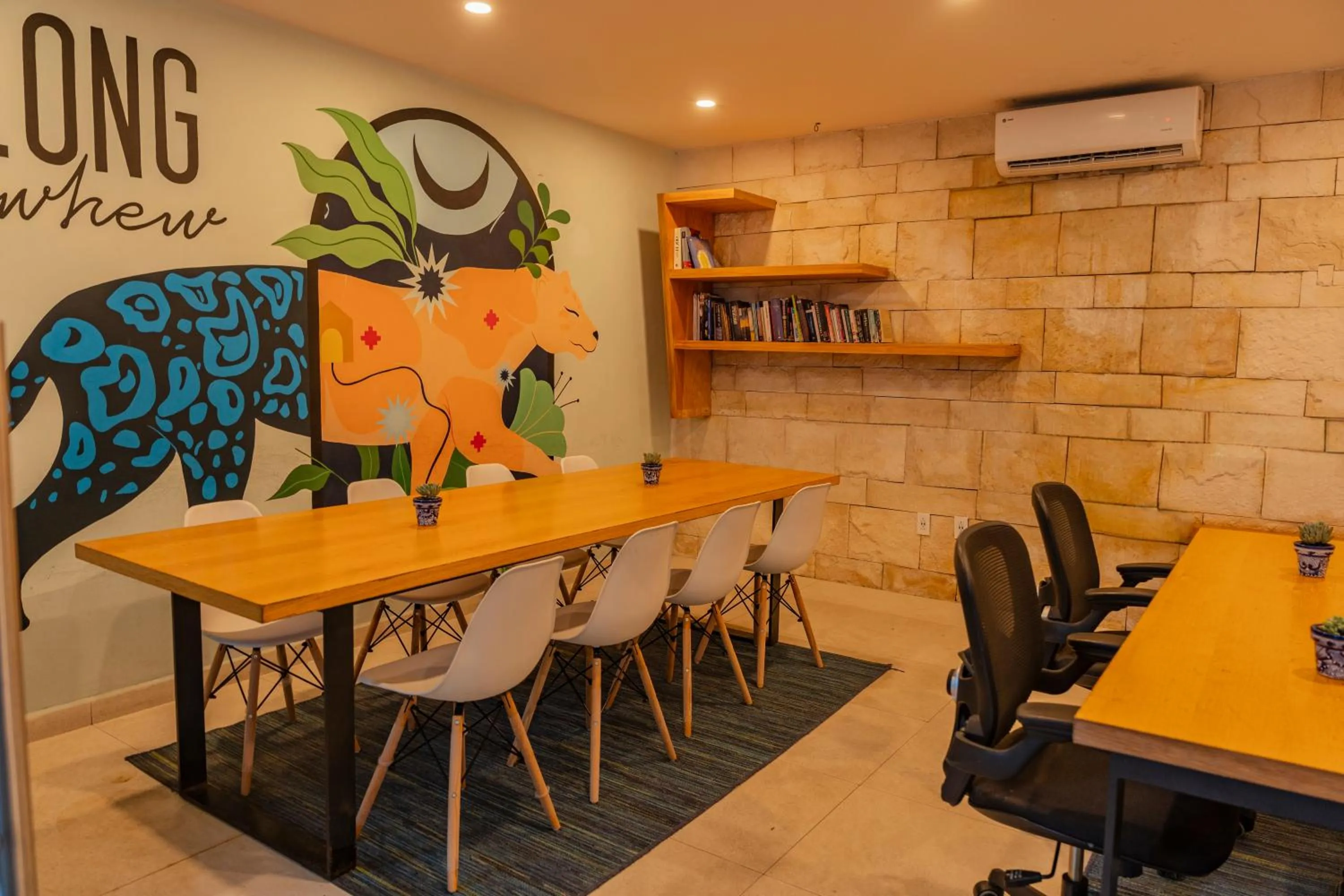 Business facilities in Mayan Monkey Tulum - Social Hotel