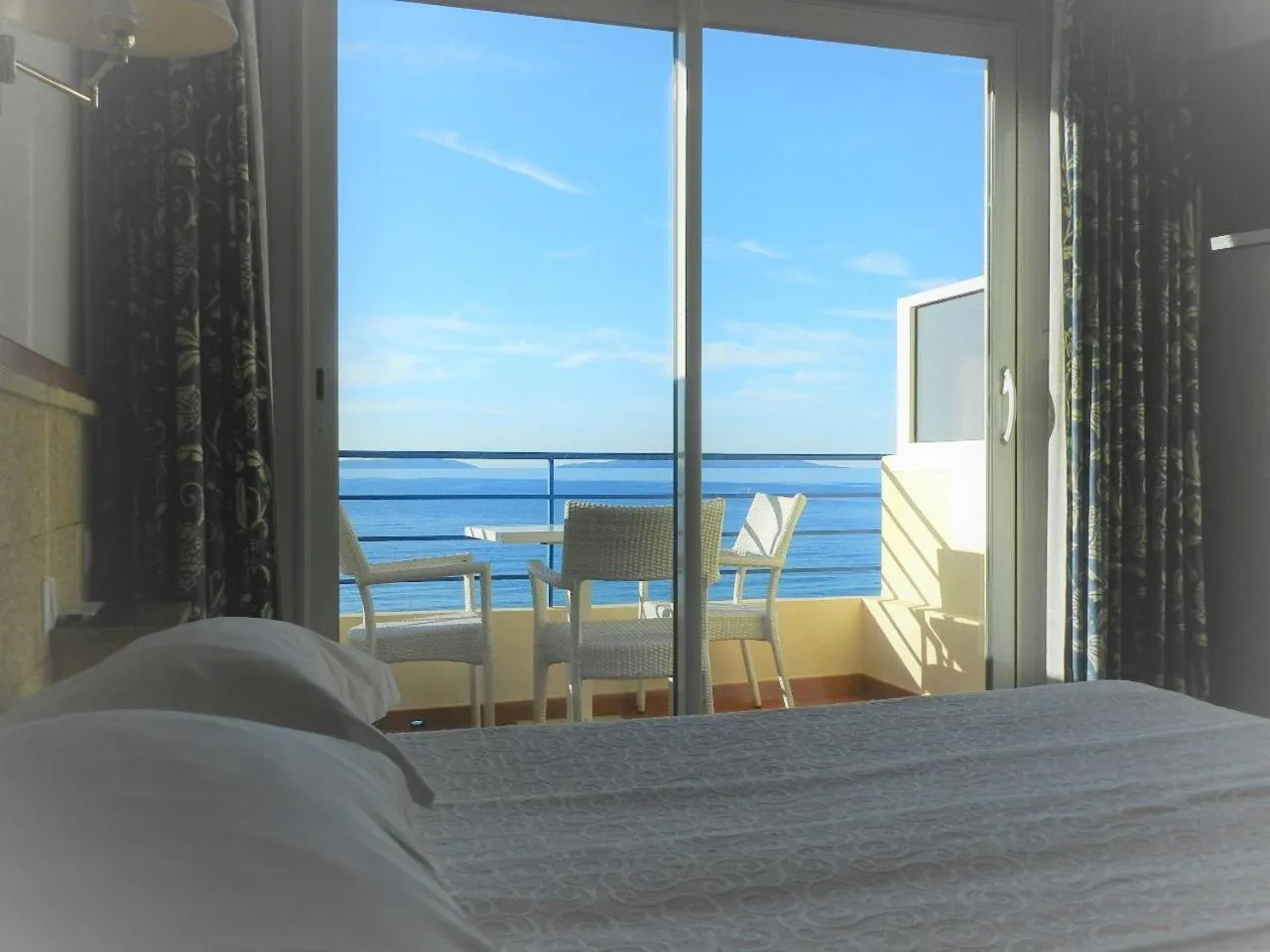 Sea view, Bed in Grand Hotel Moriaz