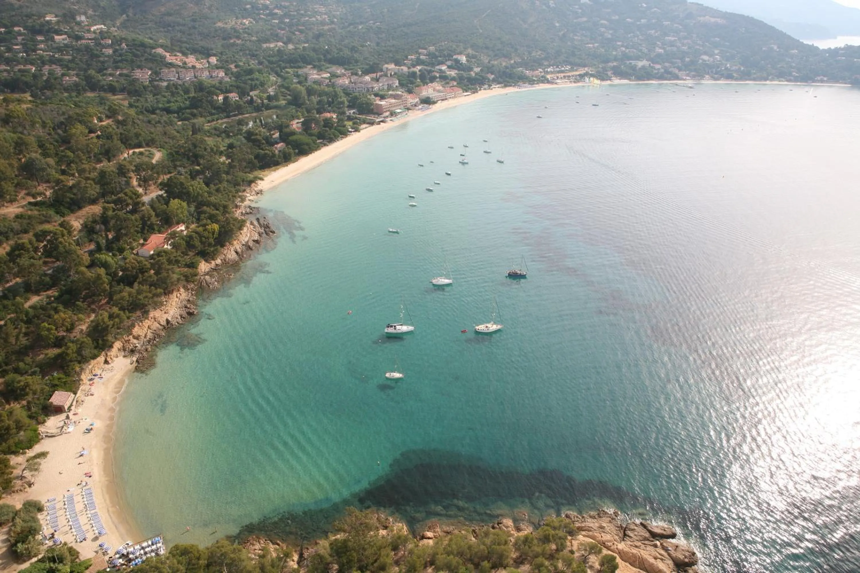 Bird's eye view in Grand Hotel Moriaz