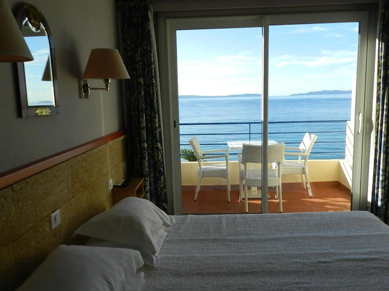 Sea view, Bed in Grand Hotel Moriaz